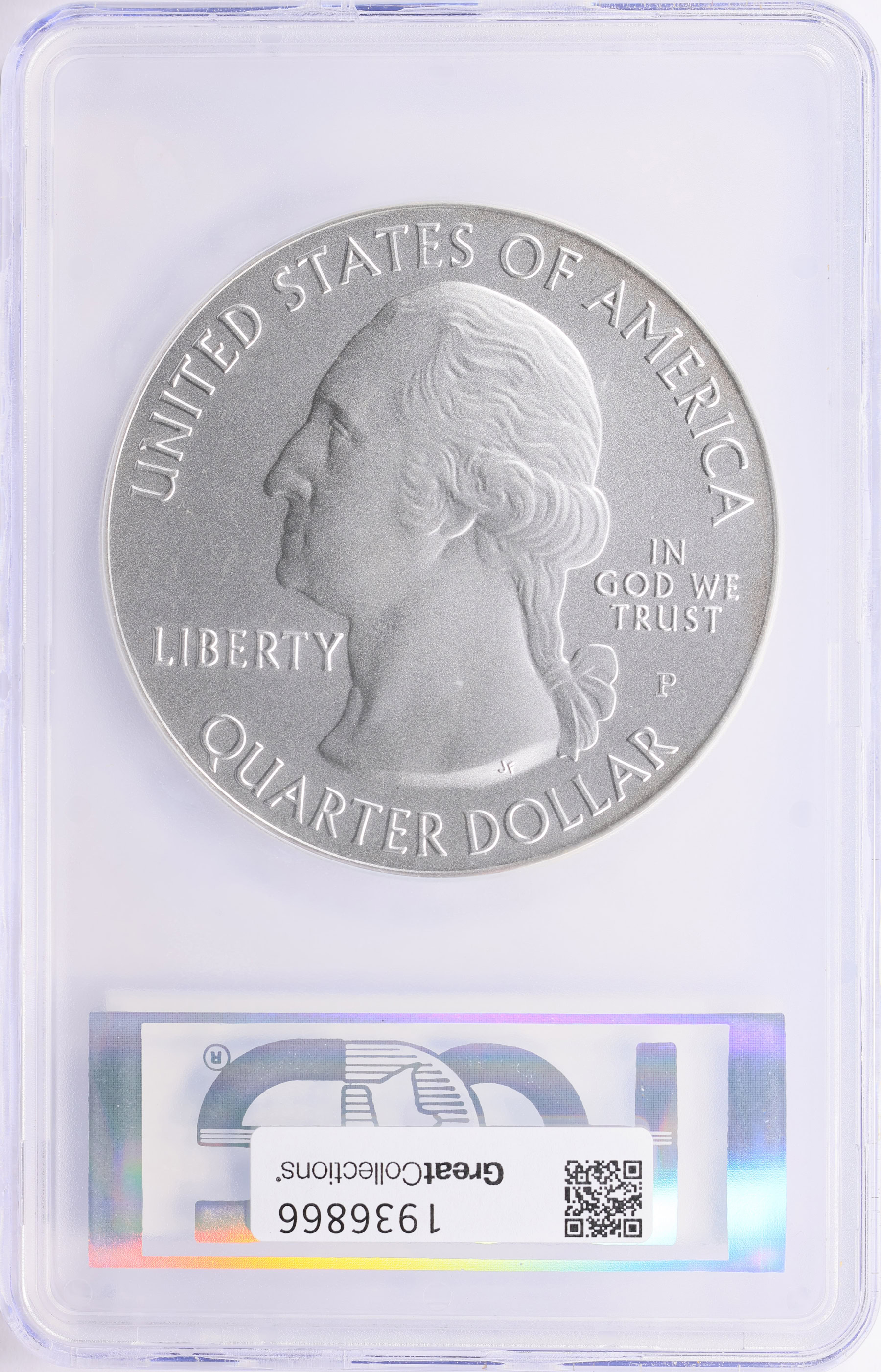 2015-P America the Beautiful 5 oz. Silver Quarter Homestead NP First ...