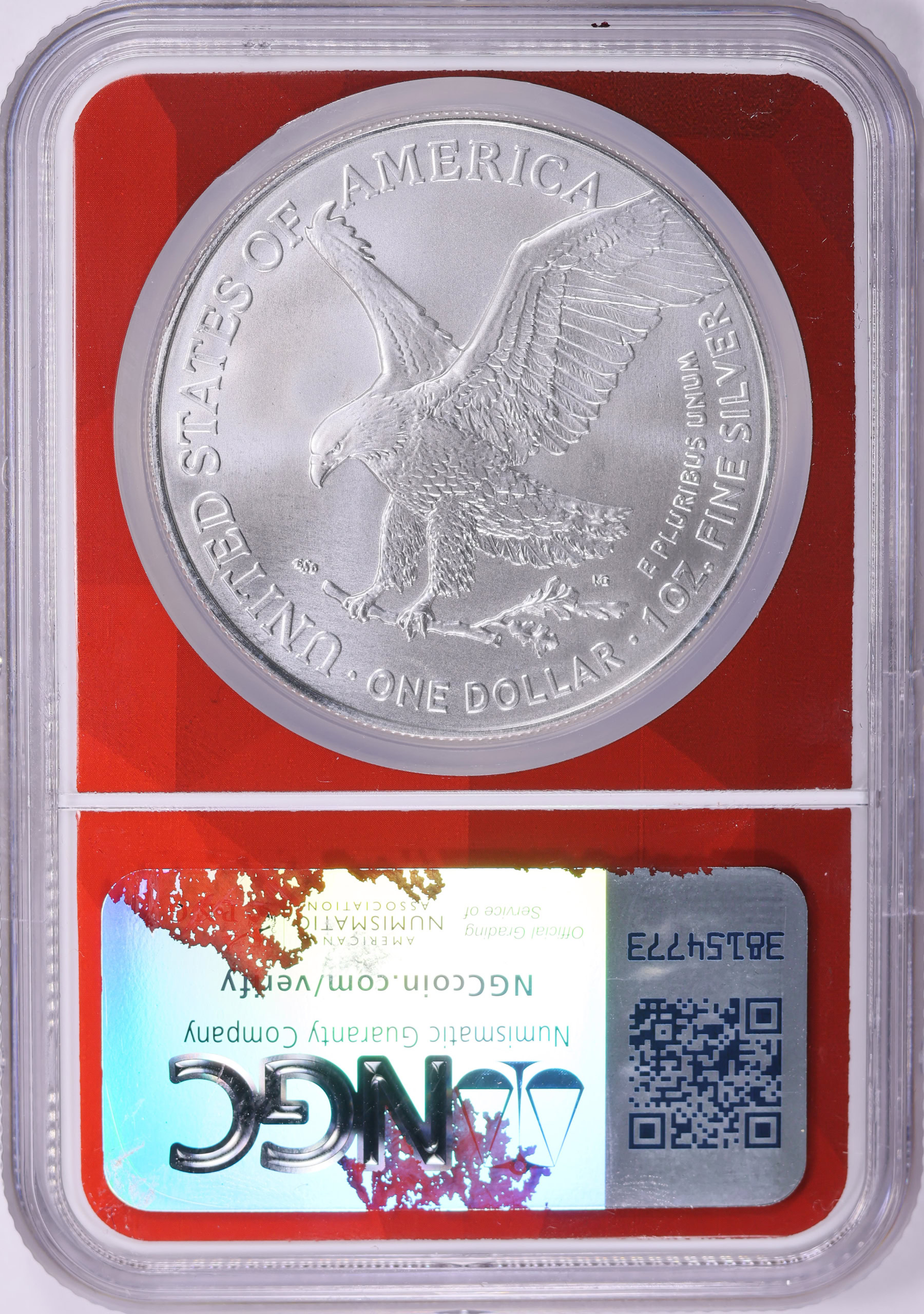 2025-(P) $1 Silver Eagle with Eagle Privy Struck at Philadelphia