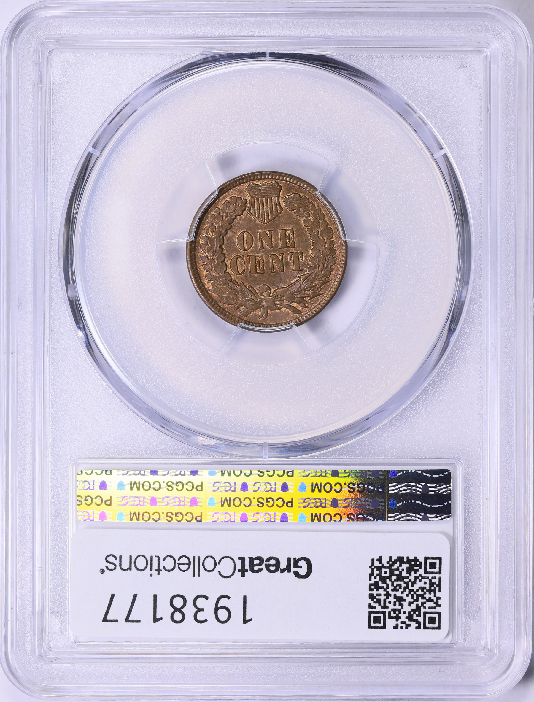 1897 Indian Cent PCGS MS-63 BN (Item 1938177) | GreatCollections Coin ...