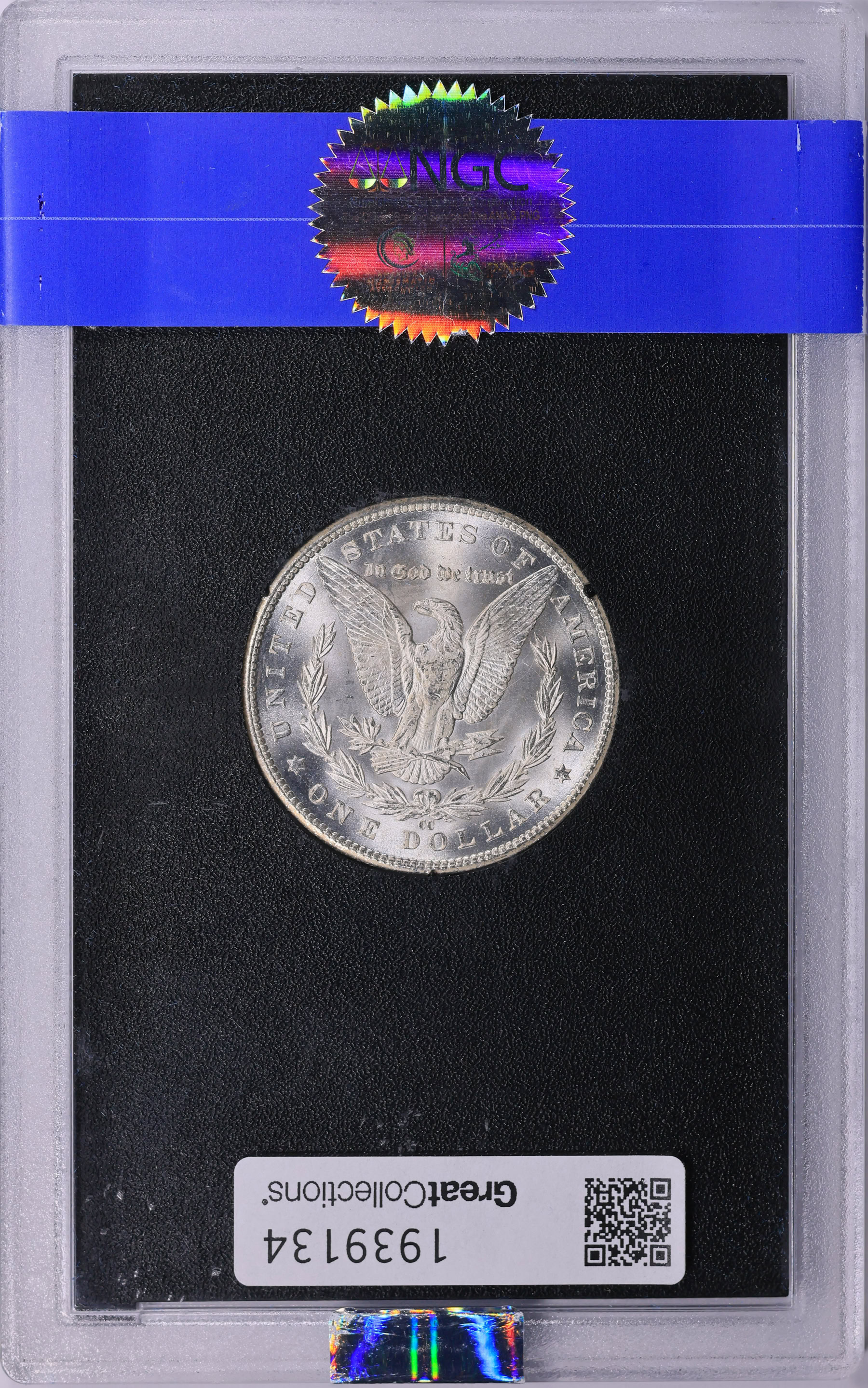 1885-CC Morgan Silver Dollar GSA Hoard NGC MS-66+ (GSA Holder