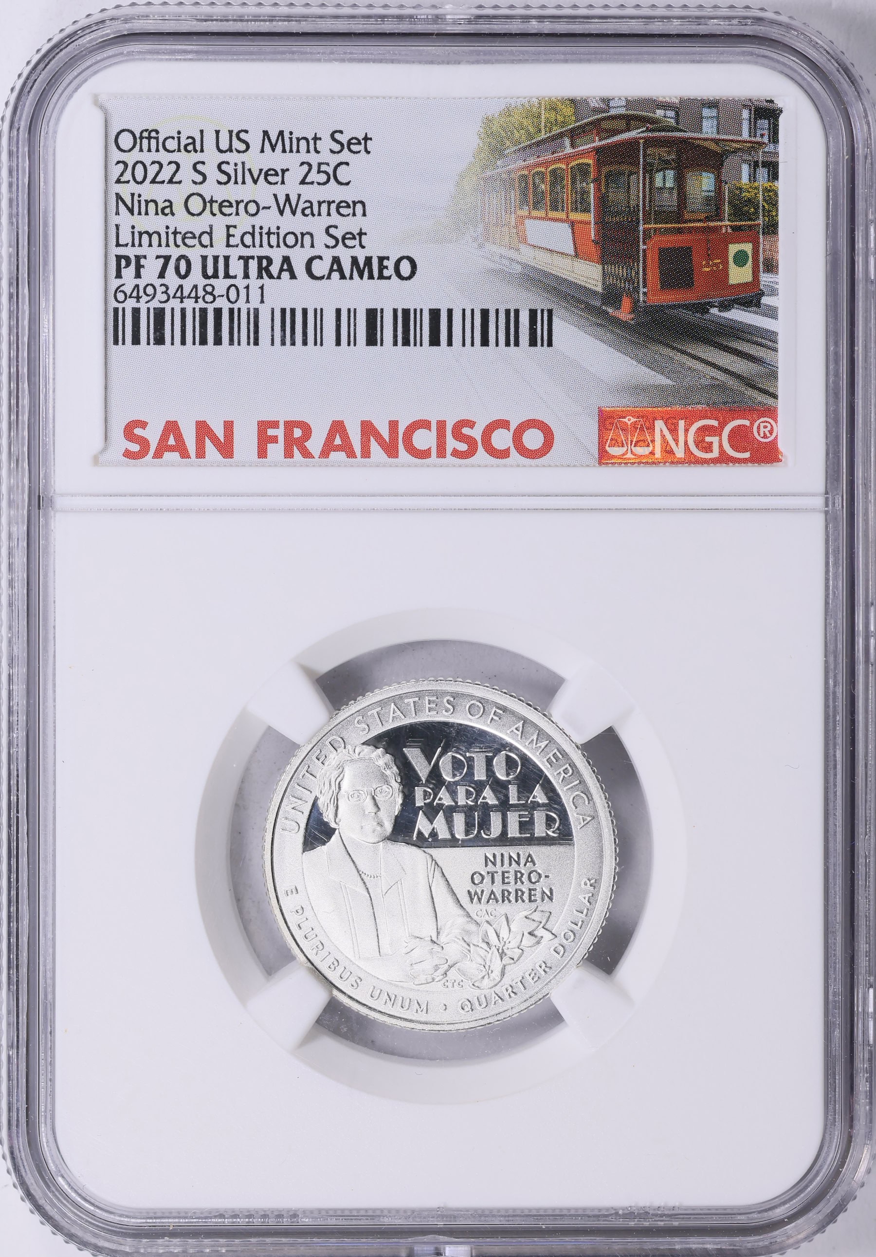 2022-S American Women Quarter Nina Otero-Warren Silver (From the ...