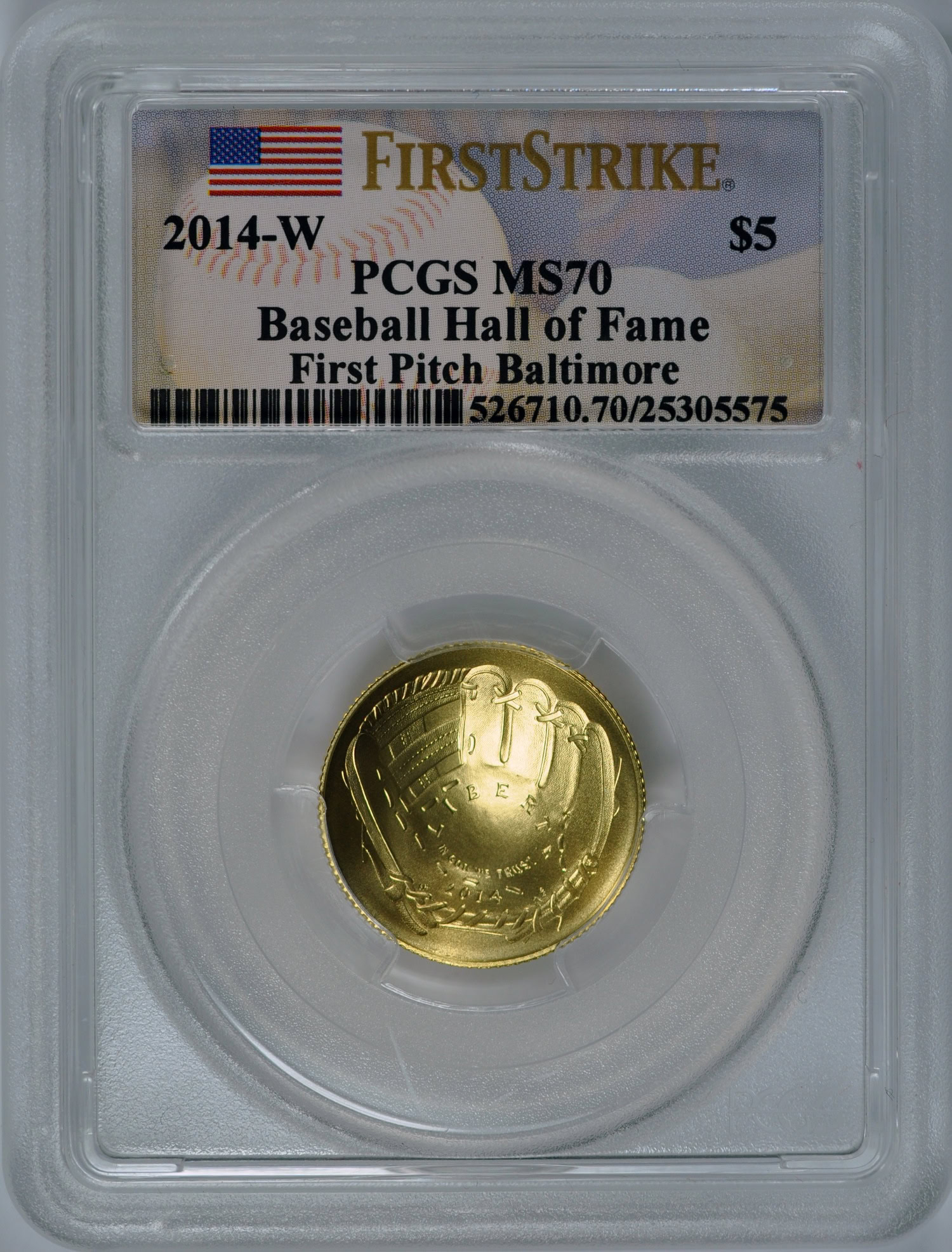 2014-W Baseball Hall of Fame Half Dollar, Silver Dollar and Gold