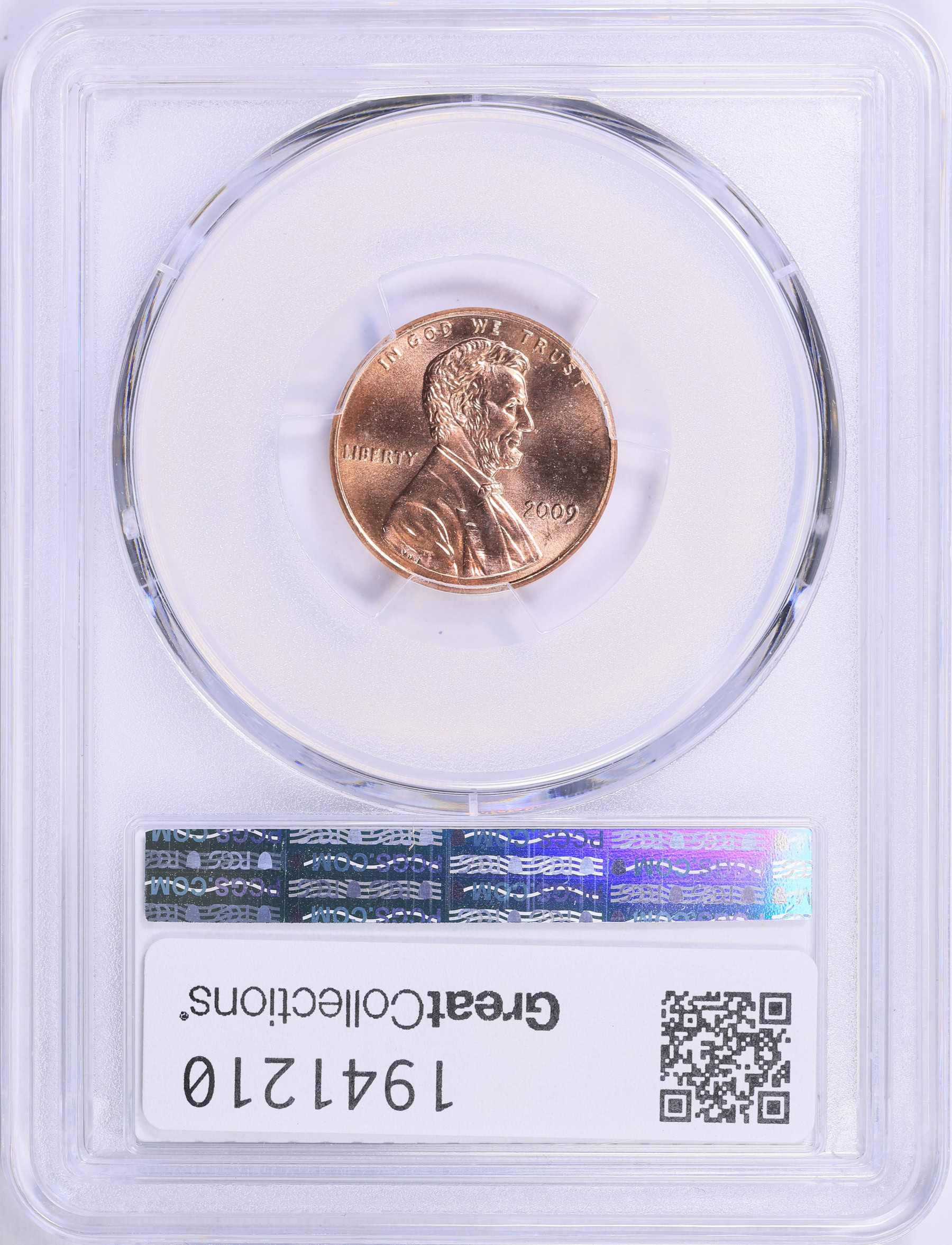2009 Lincoln Cent Formative Years Doubled Die Reverse FS-803 PCGS