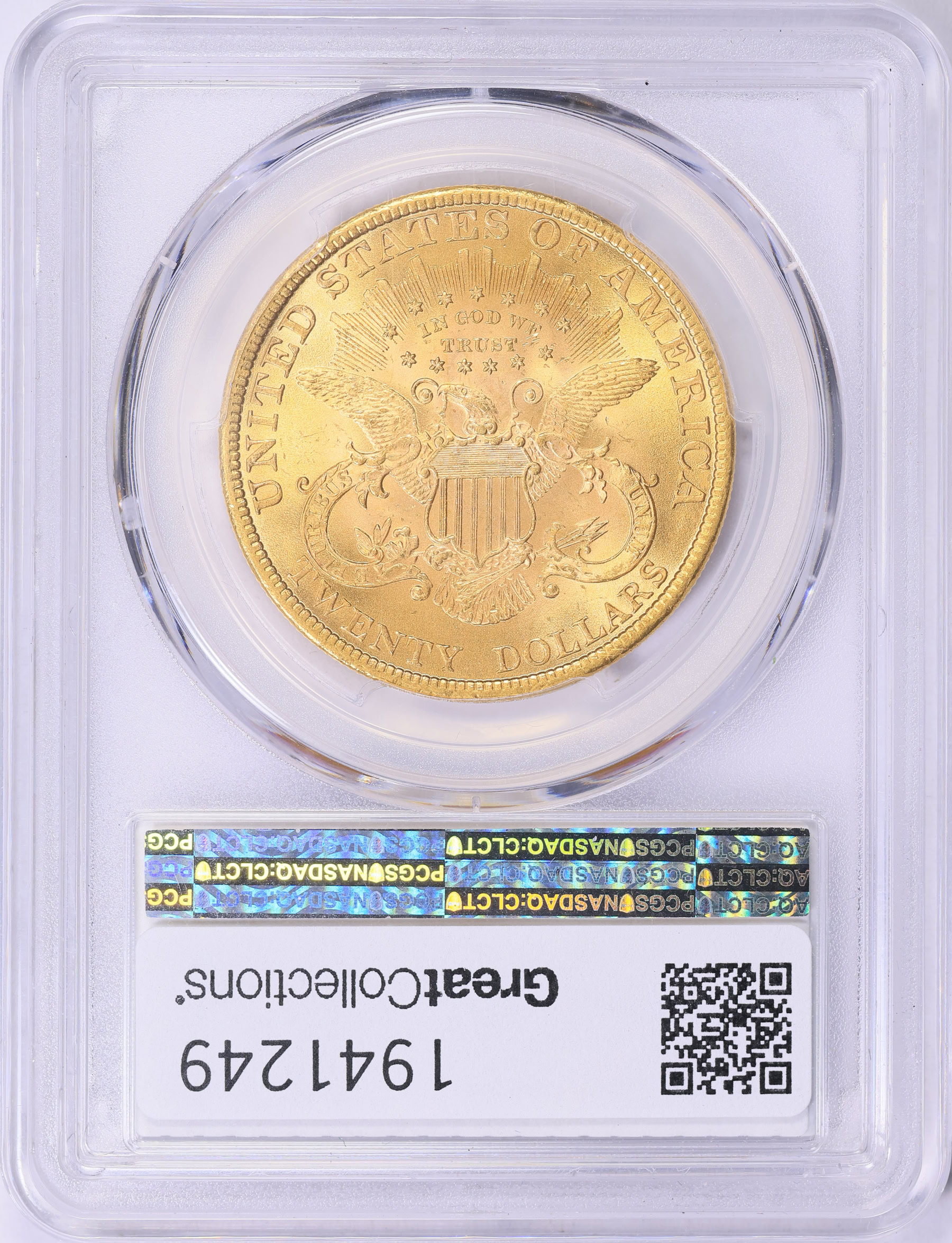 1897 Liberty Gold Double Eagle RPD PCGS MS-64 (Item 1941249 ...
