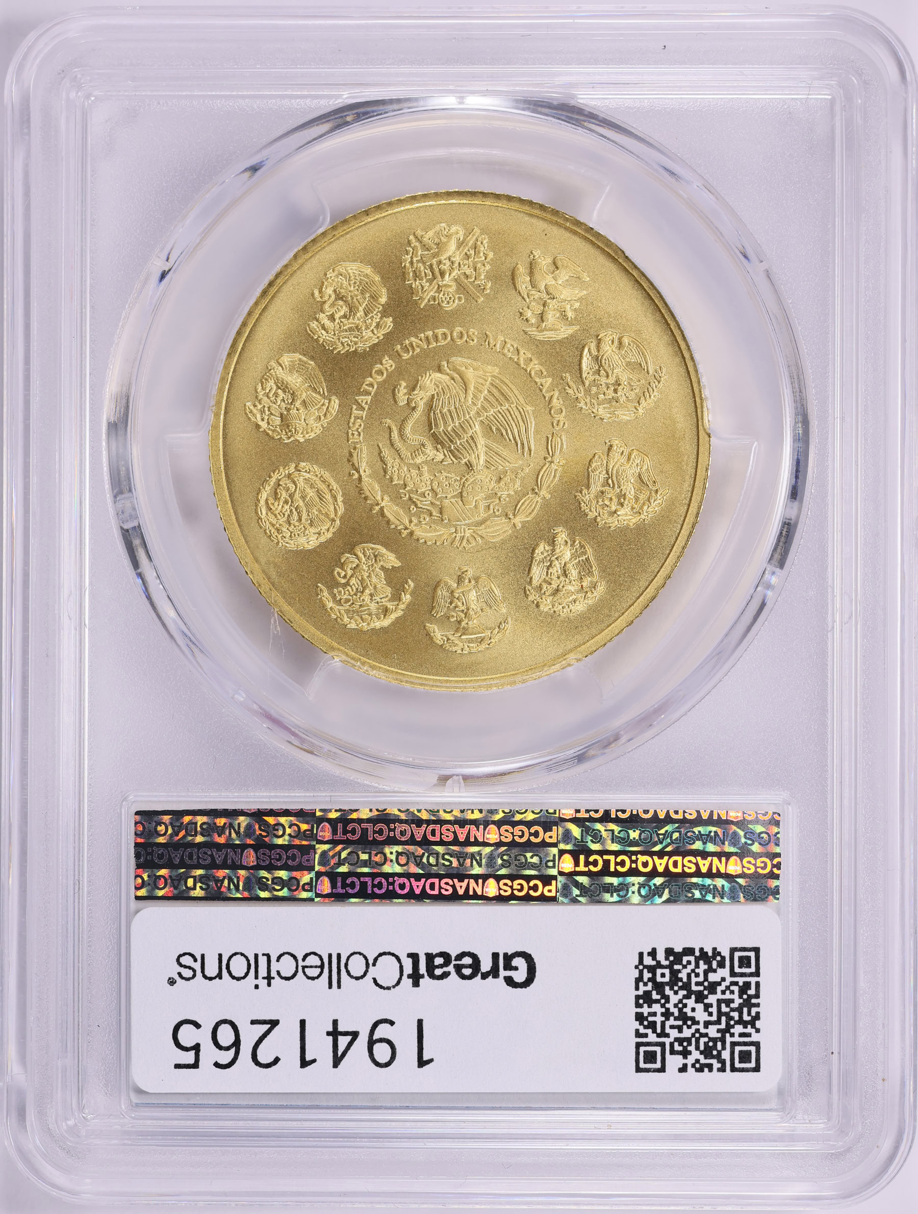 Mexico 2014-Mo Gold Onza Libertad KM-675 PCGS MS-70 (AGW = 0.999