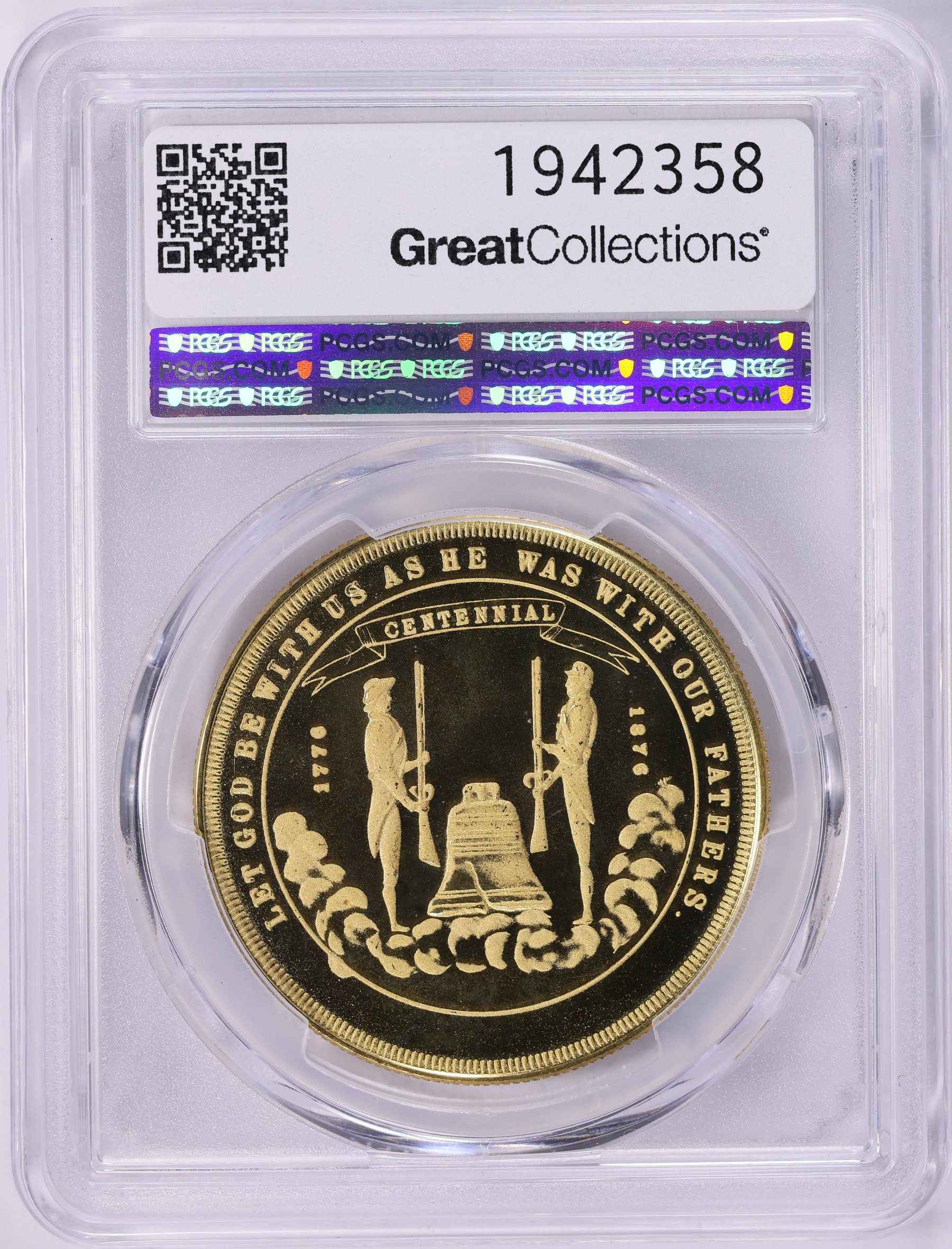 1976-CC Gold American Revolution Bicentennial Nevada Commemorative