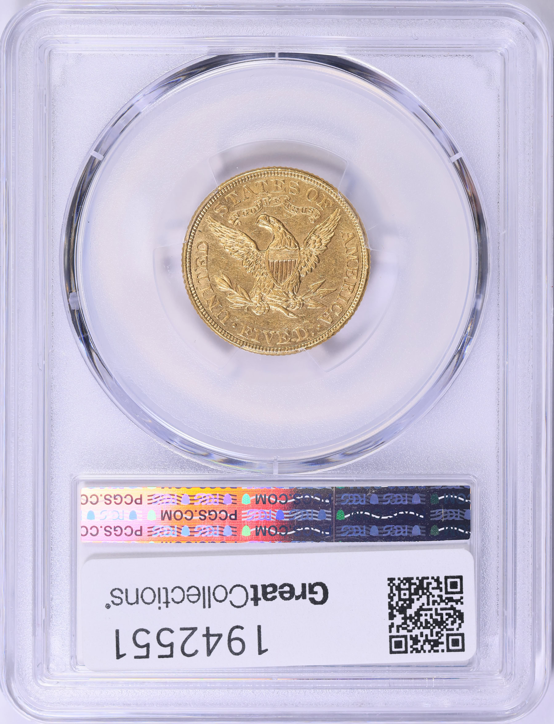 1900 Liberty Gold Half Eagle PCGS AU-55 (Item 1942551