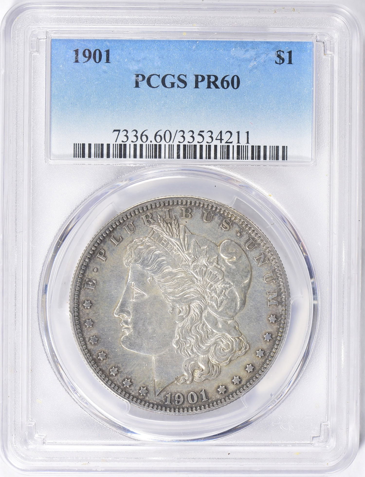 1901 Morgan Silver Dollar PCGS Proof-60 (Item 1945552 ...