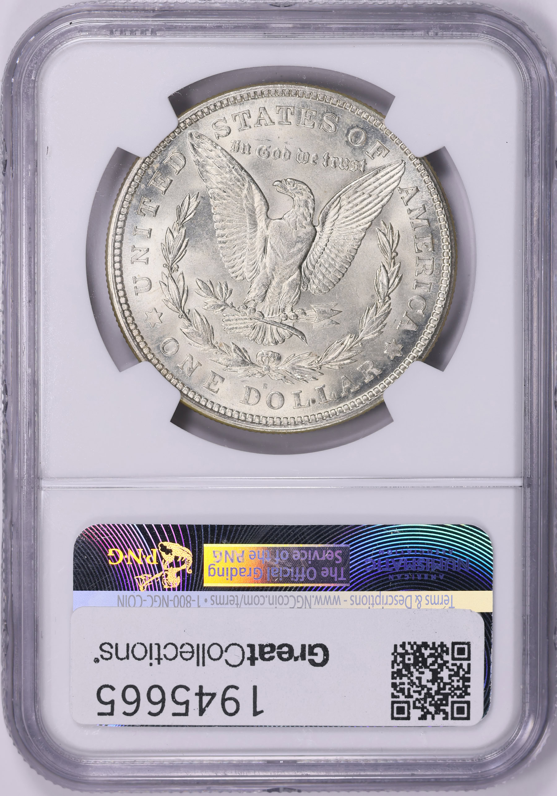1921-S Morgan Silver Dollar NGC MS-64 (Item 1945665