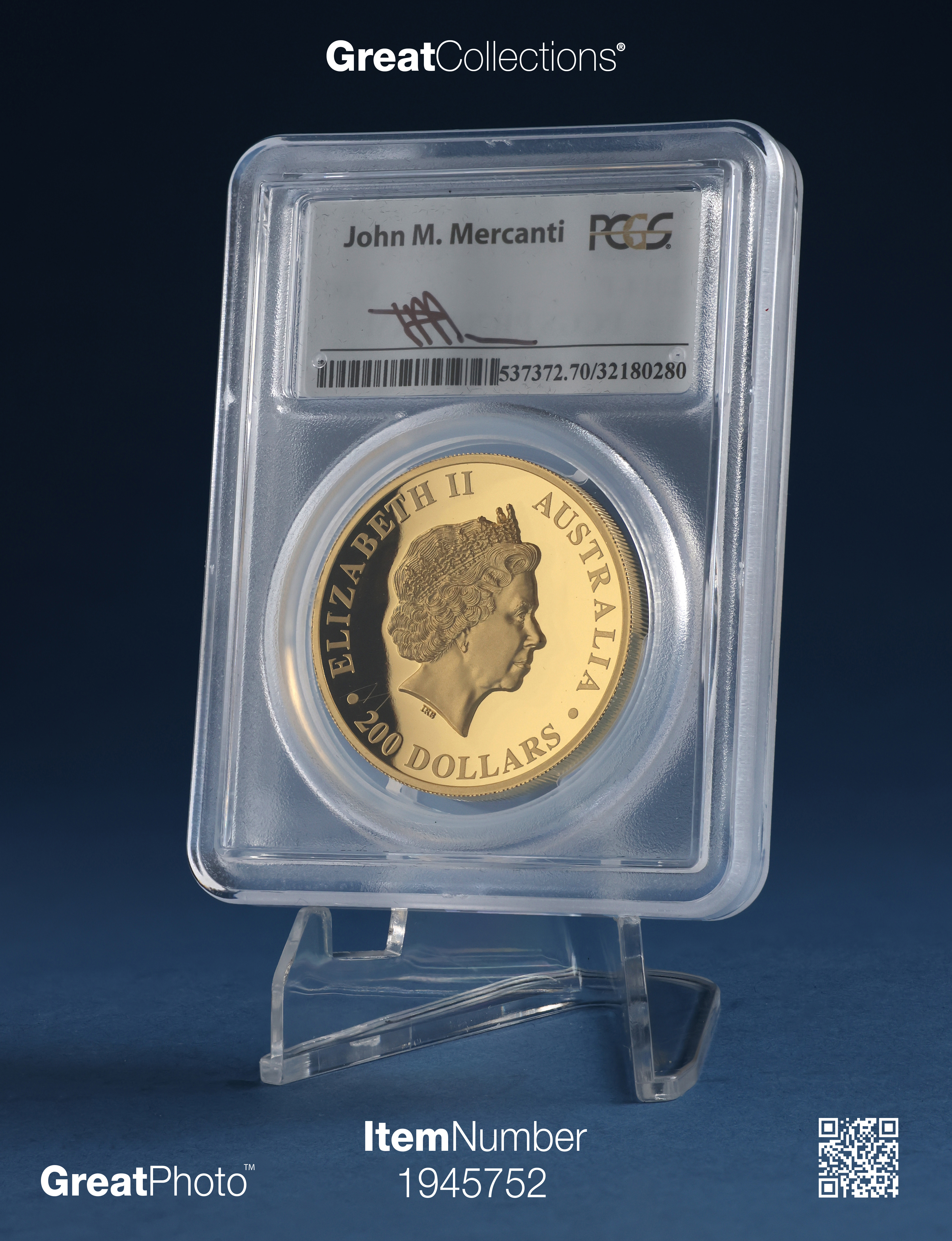 Australia 2014-P Gold $200 Wedge-Tailed Eagle High Relief KM-2211 in ...