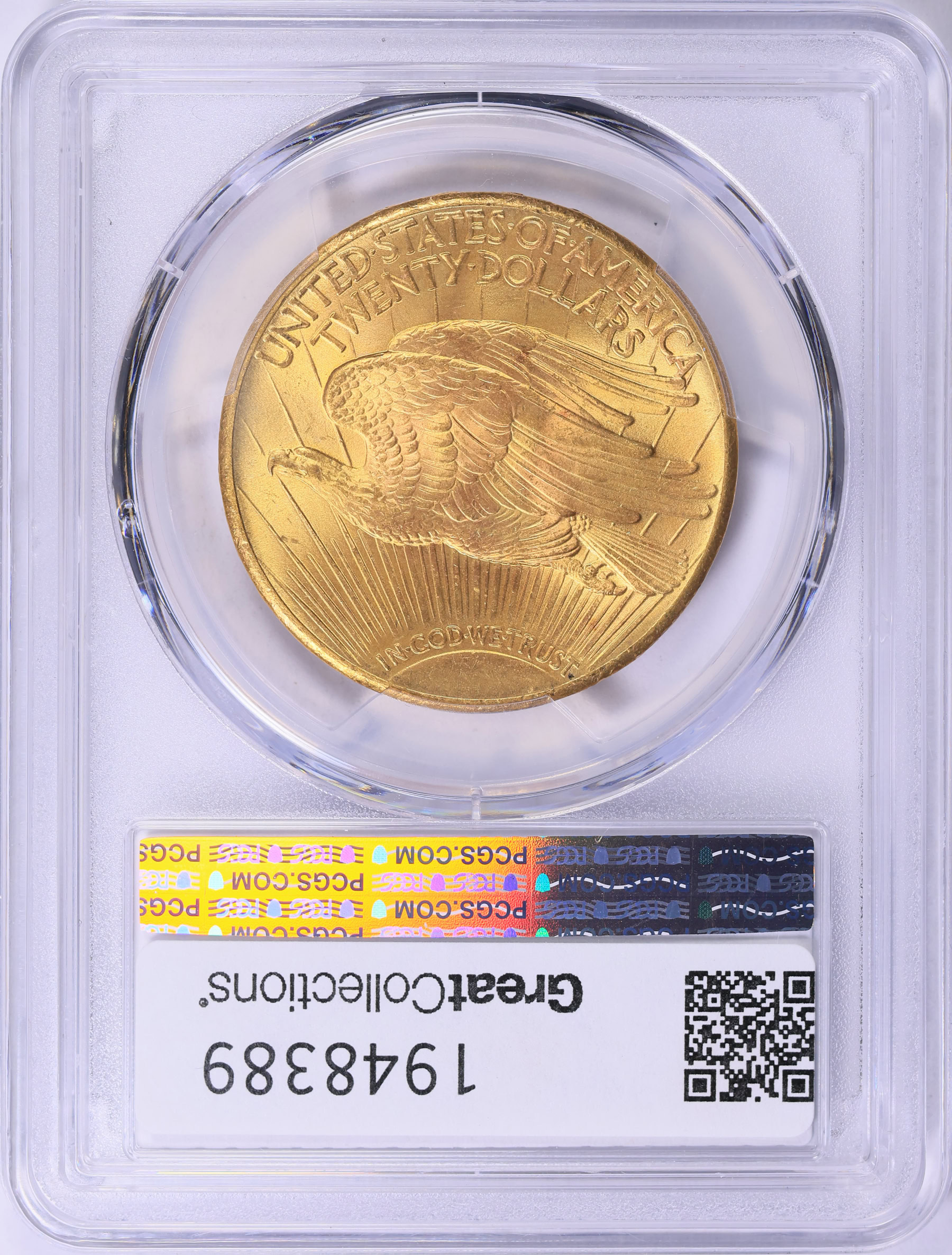 1927 Saint-Gaudens Gold Double Eagle PCGS MS-66+ (Item 1948389