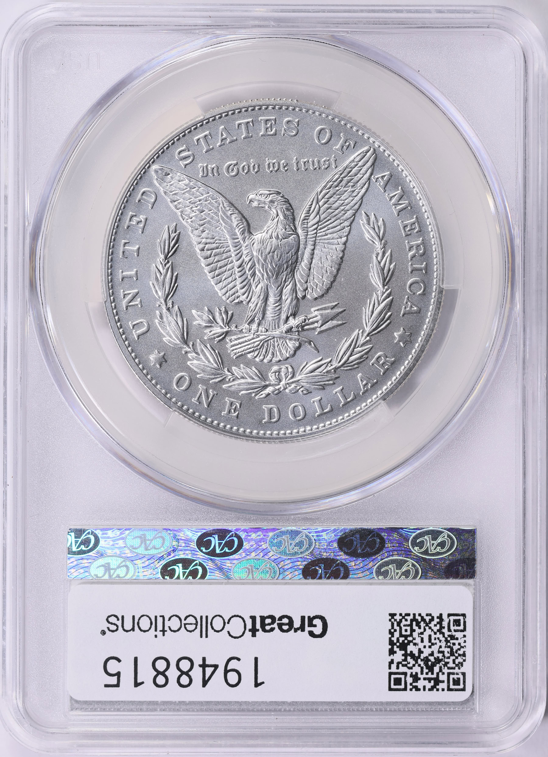 2021 Peace Silver Dollar 100th Anniversary CACG MS-70 (Item