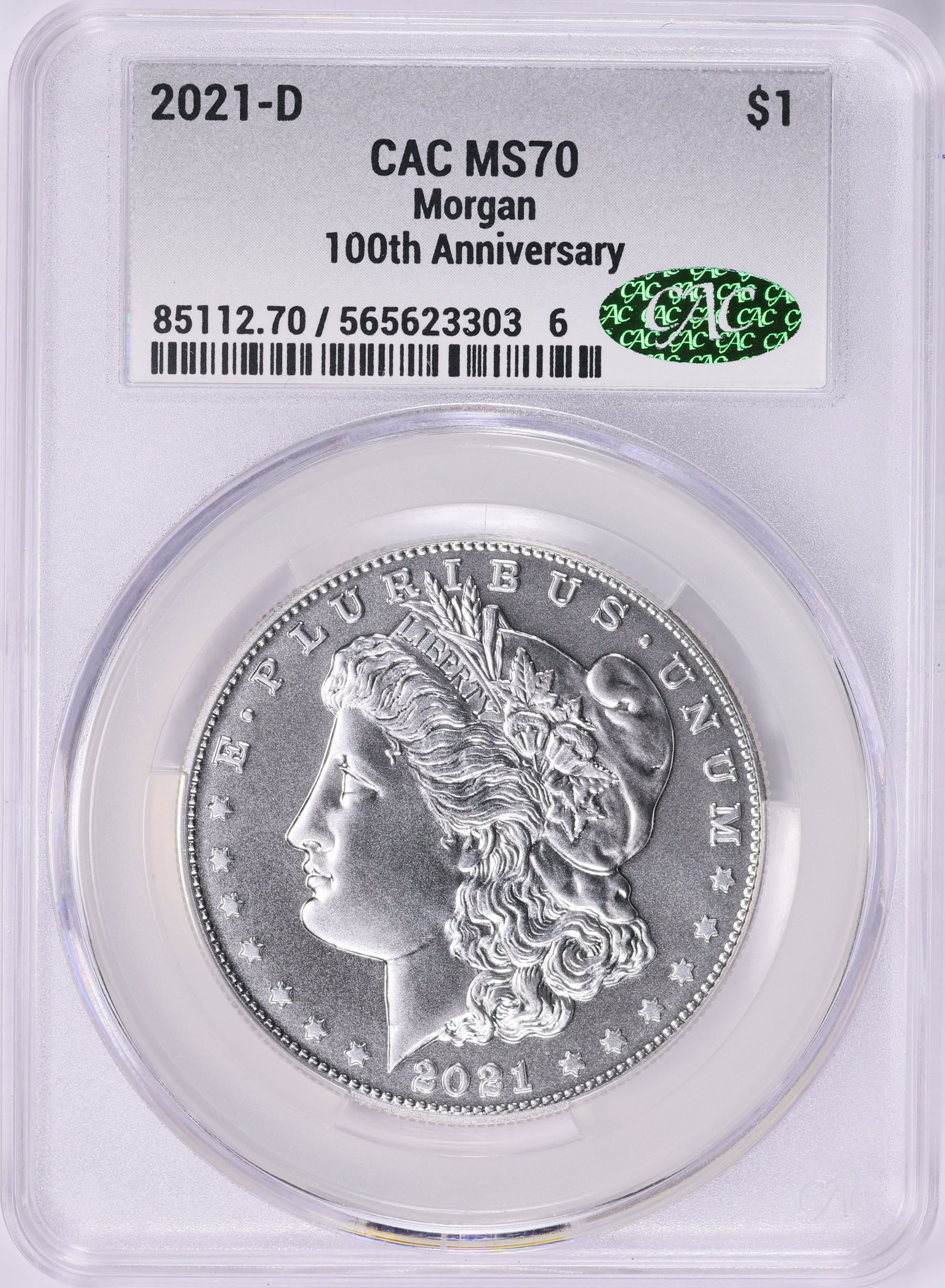 徳*安様 2021年 4枚セット PCGS MS70 PR70DCAM シルバー 2021-D Morgan Silver Dollar 100th Anniversary CACG MS-70 (Item