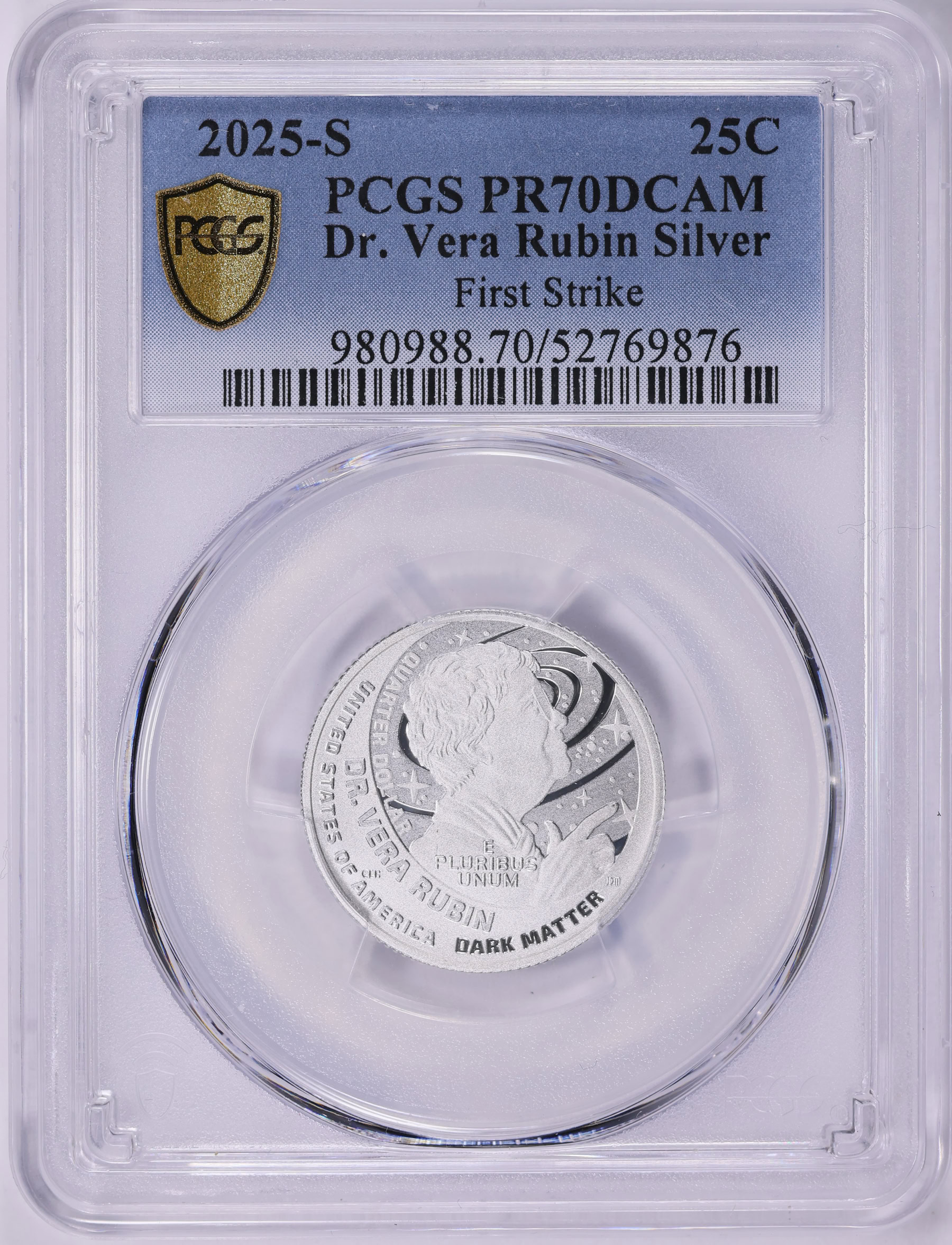 2025-S American Women Quarter Dr. Vera Rubin Silver First Strike