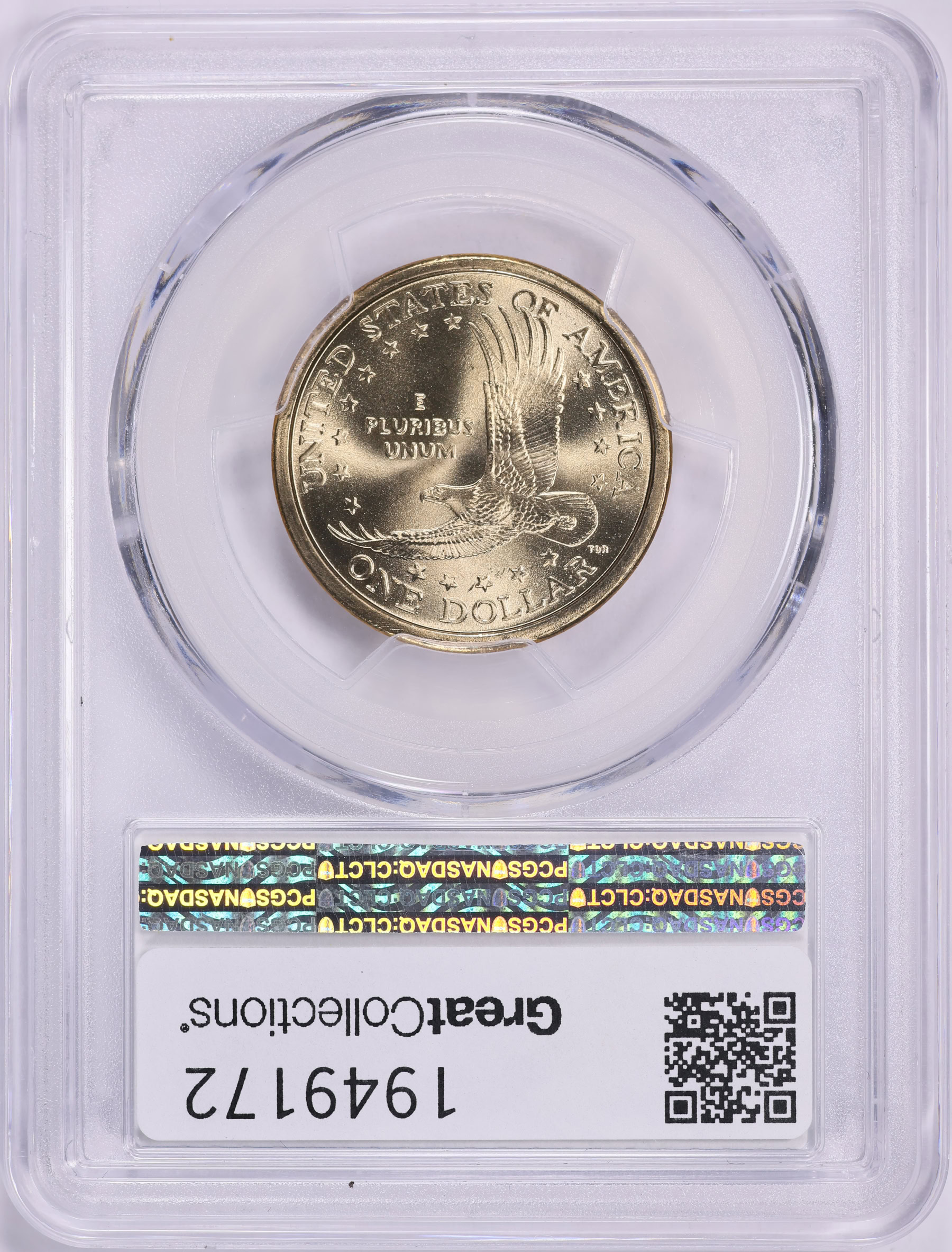 2000-P Sacagawea Dollar Wounded Eagle FS-901 PCGS MS-65 (Item 1949172 ...