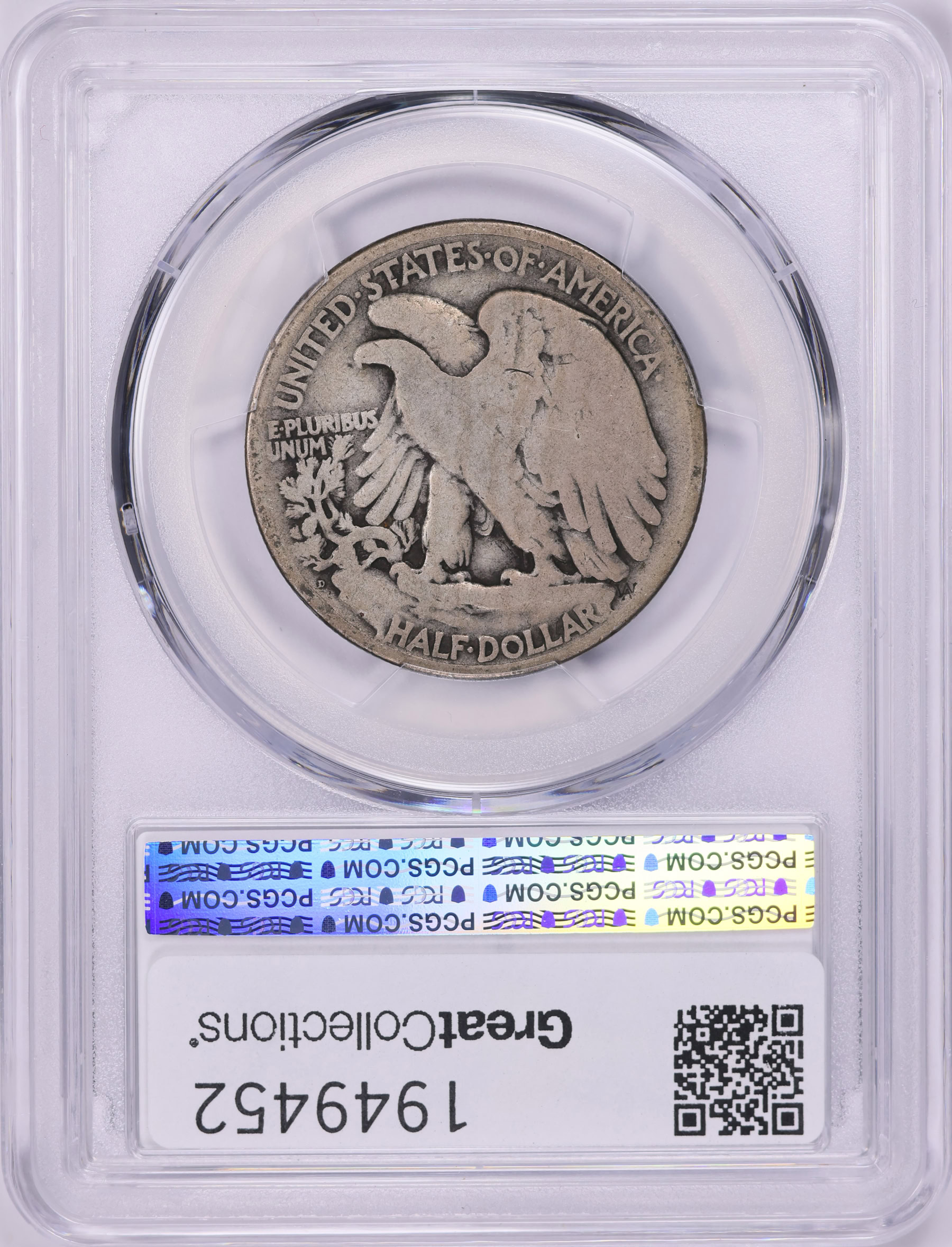 1921-D Walking Liberty Half Dollar PCGS G-06 (Item 1949452