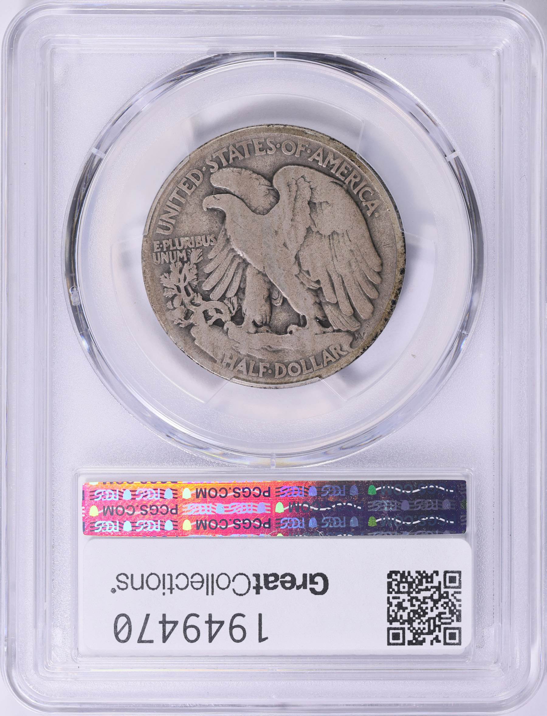 1921 Walking Liberty Half Dollar PCGS VG-08 (Item 1949470