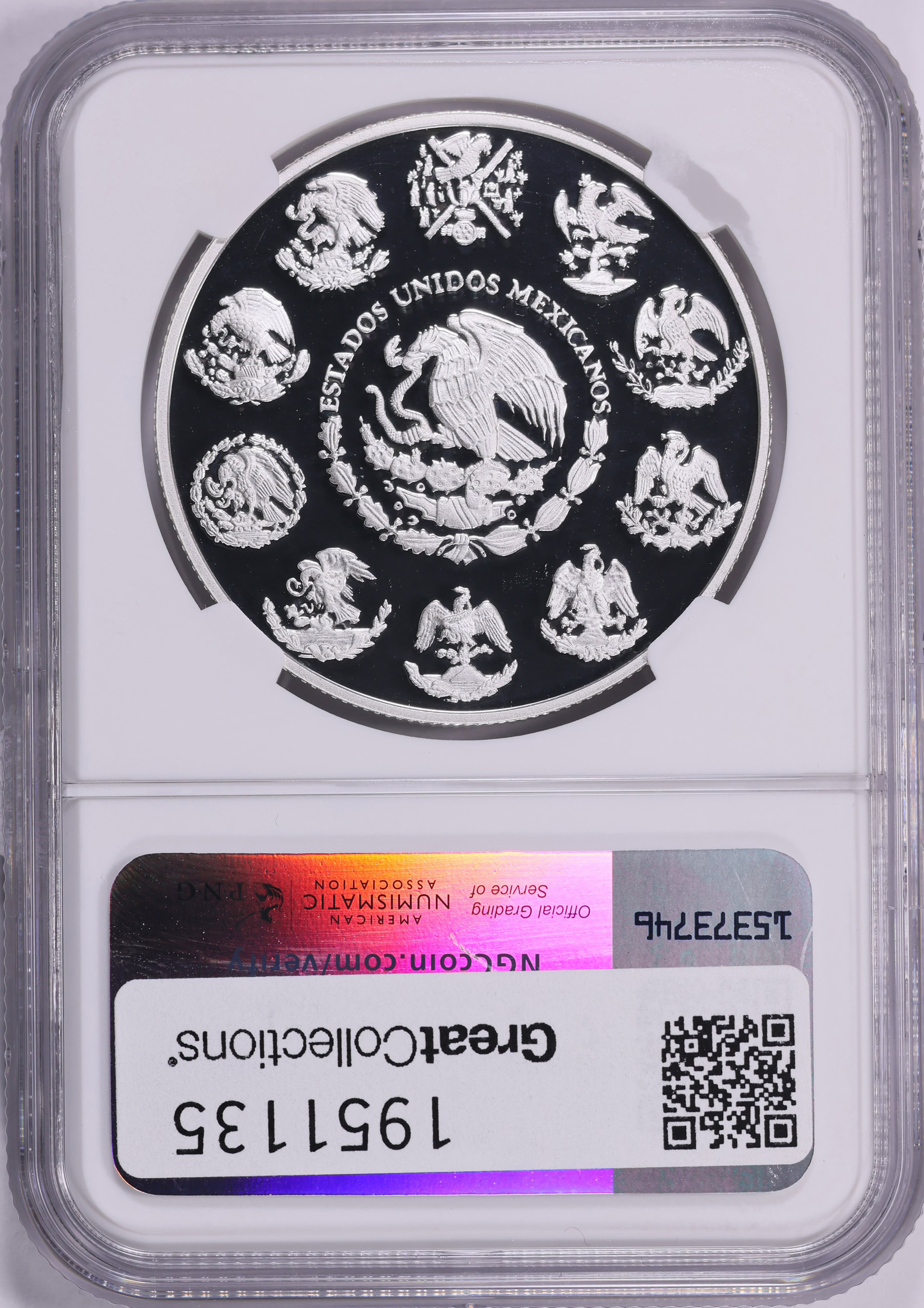 Mexico 2024-Mo Silver Onza Libertad NGC Proof-70 UC | NGC Cert