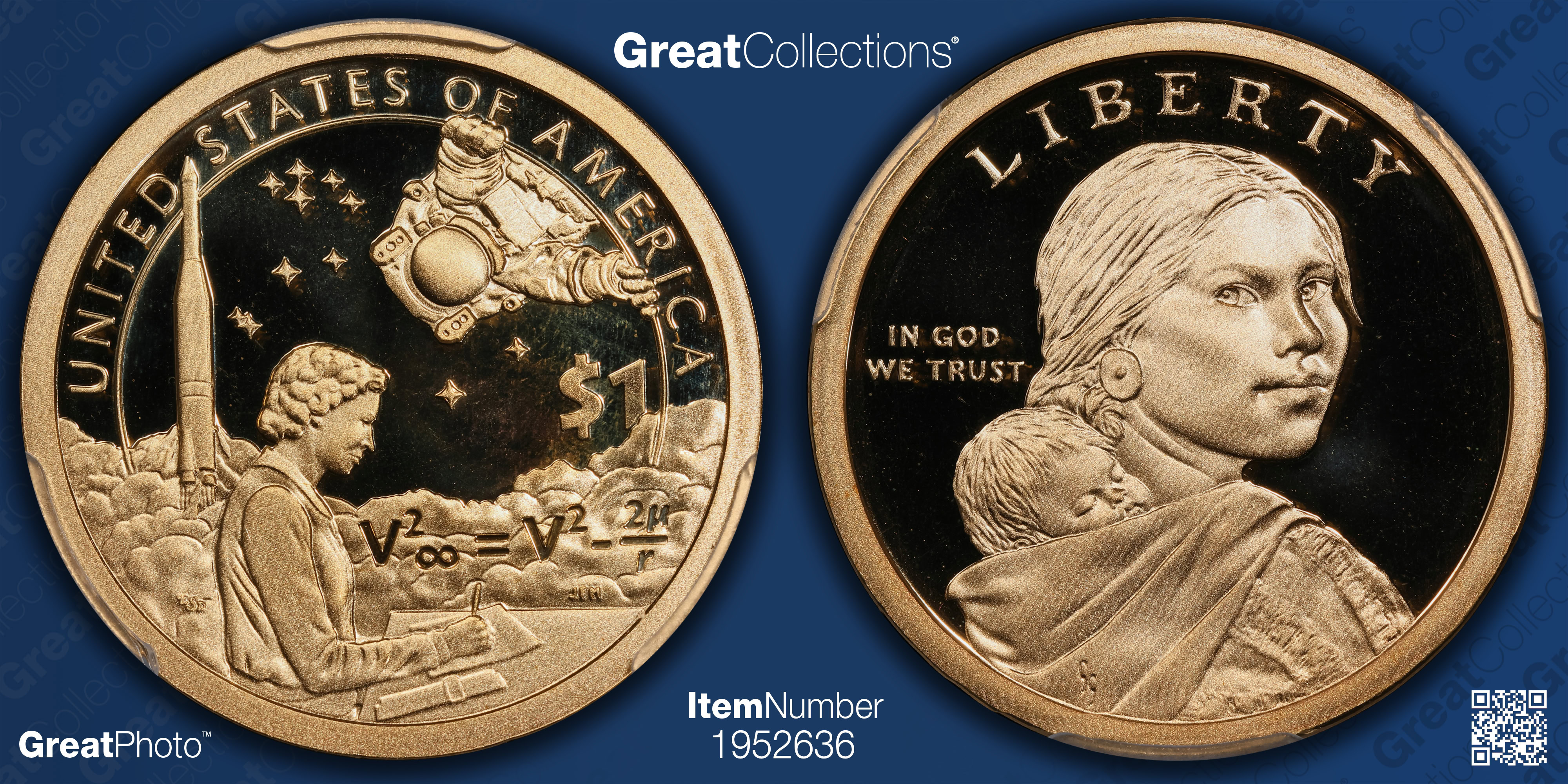 2019-S Sacagawea Dollar Native American PCGS Proof-70 DCAM (Item