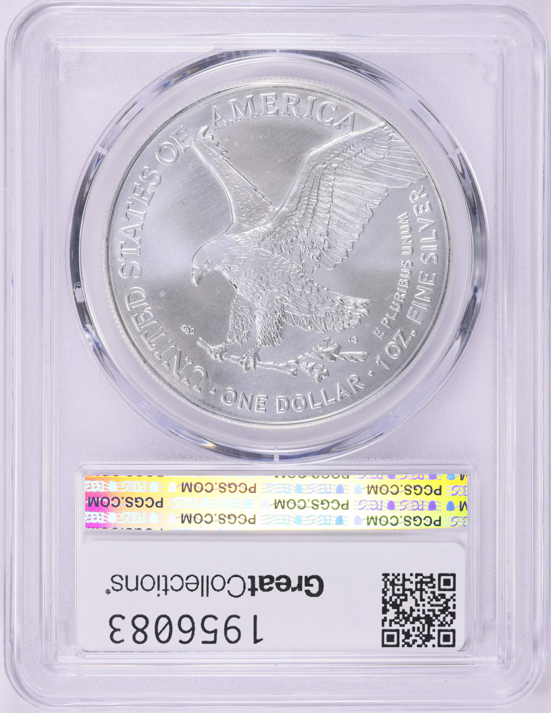 2024-(P) $1 Silver Eagle with Star Privy PCGS MS-70 | PCGS Cert