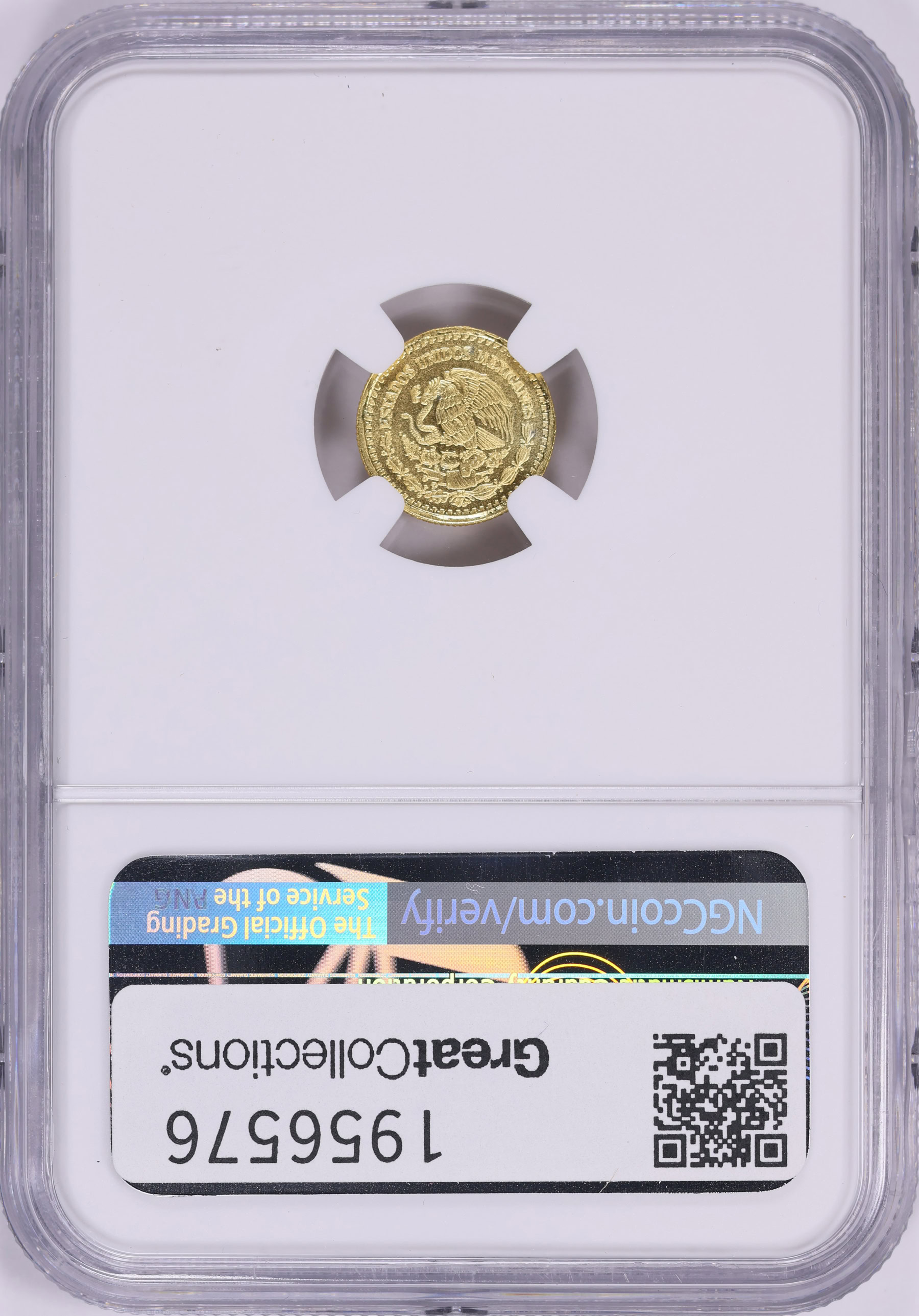 Mexico 2005-Mo Gold 1/20 Onza Libertad KM-671 NGC MS-69 (AGW