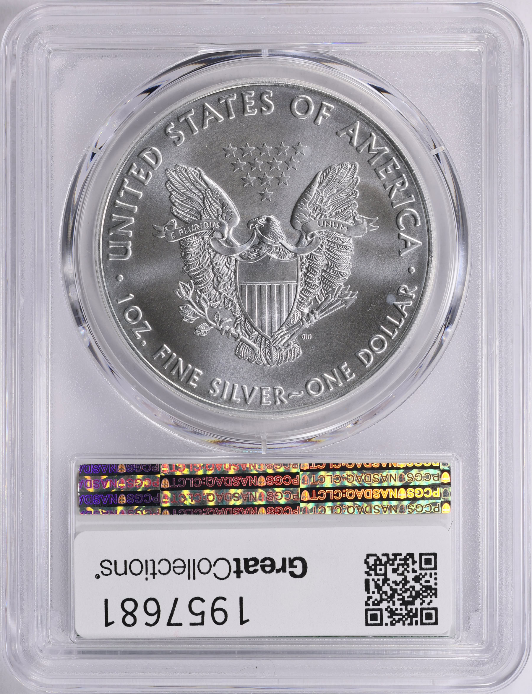 2020-(P) $1 Silver Eagle Emergency Issue Struck at Philadelphia