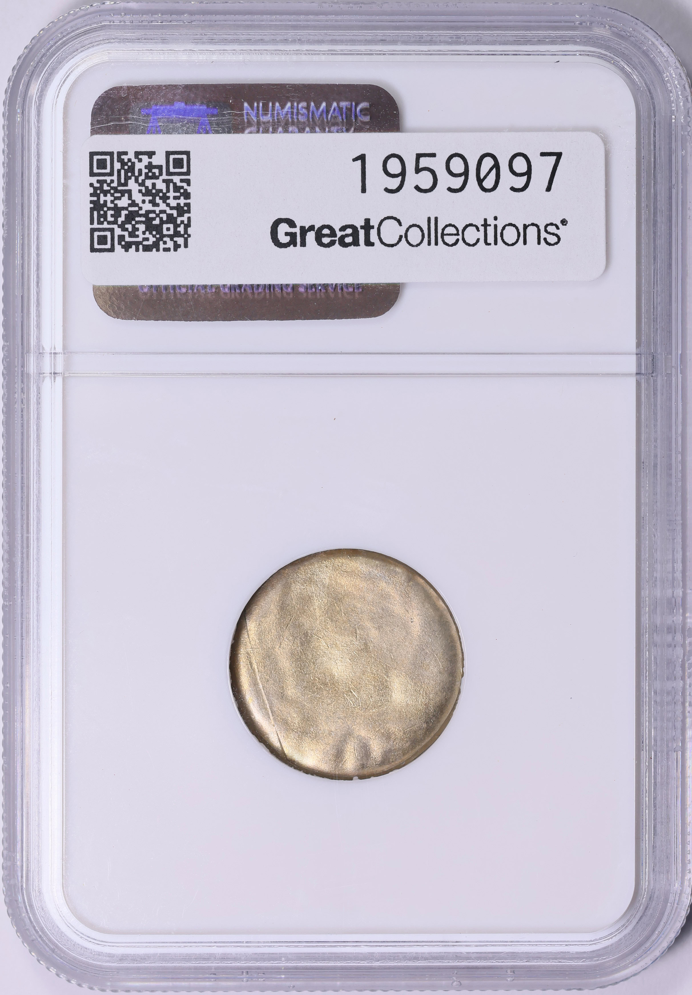 Philippines Mint Error ND 50 Sentimos KM-200 Uniface Obverse Struck on ...