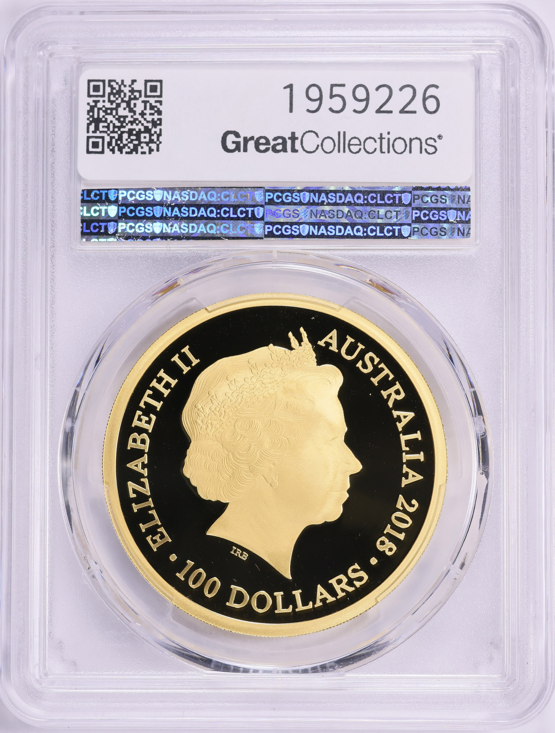Australia 2018 Gold $100 Kangaroo Series 25th Anniversary KM-3585
