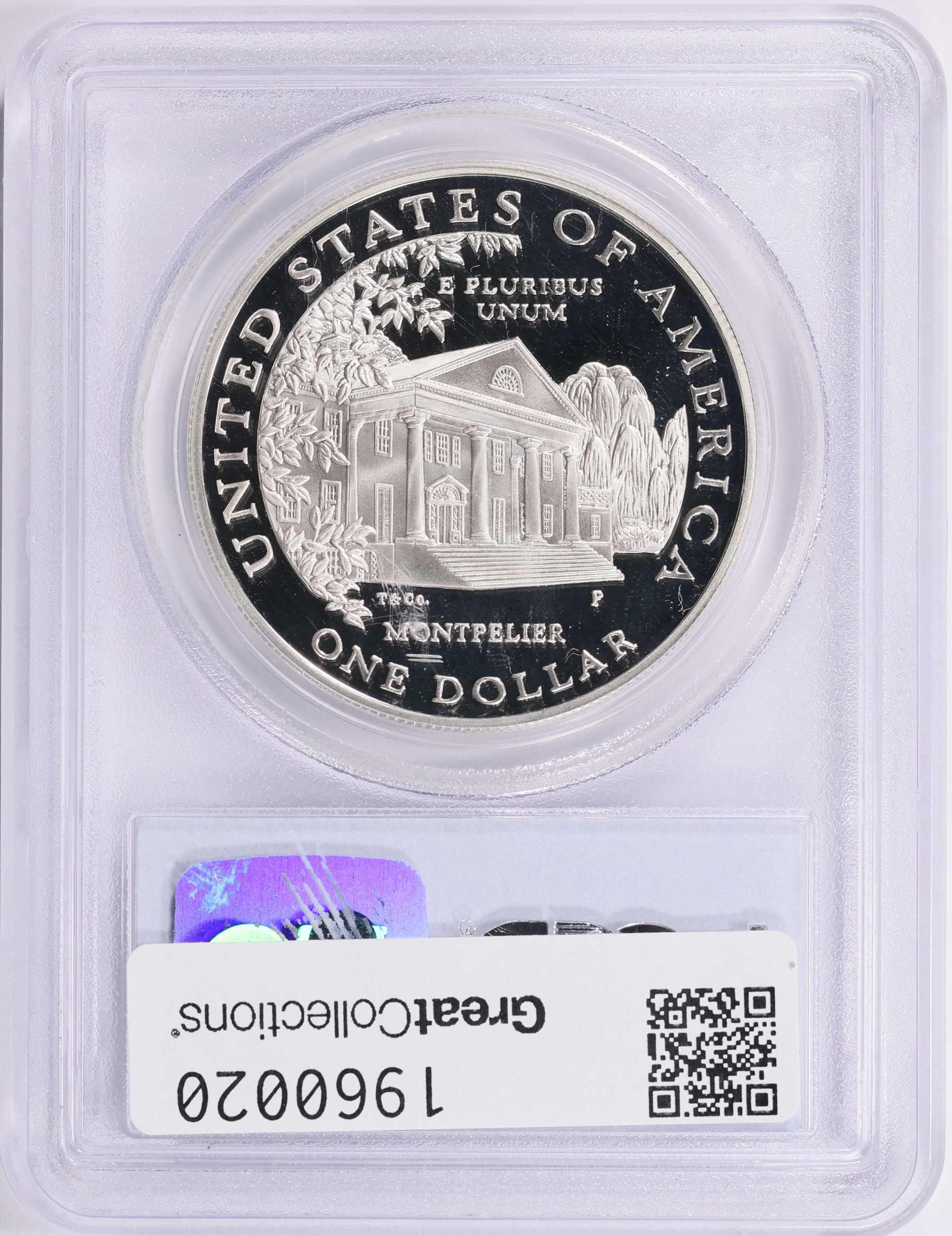 1999-P Dolley Madison Silver Dollar PCGS Proof-70 DCAM (Item 1960020 ...