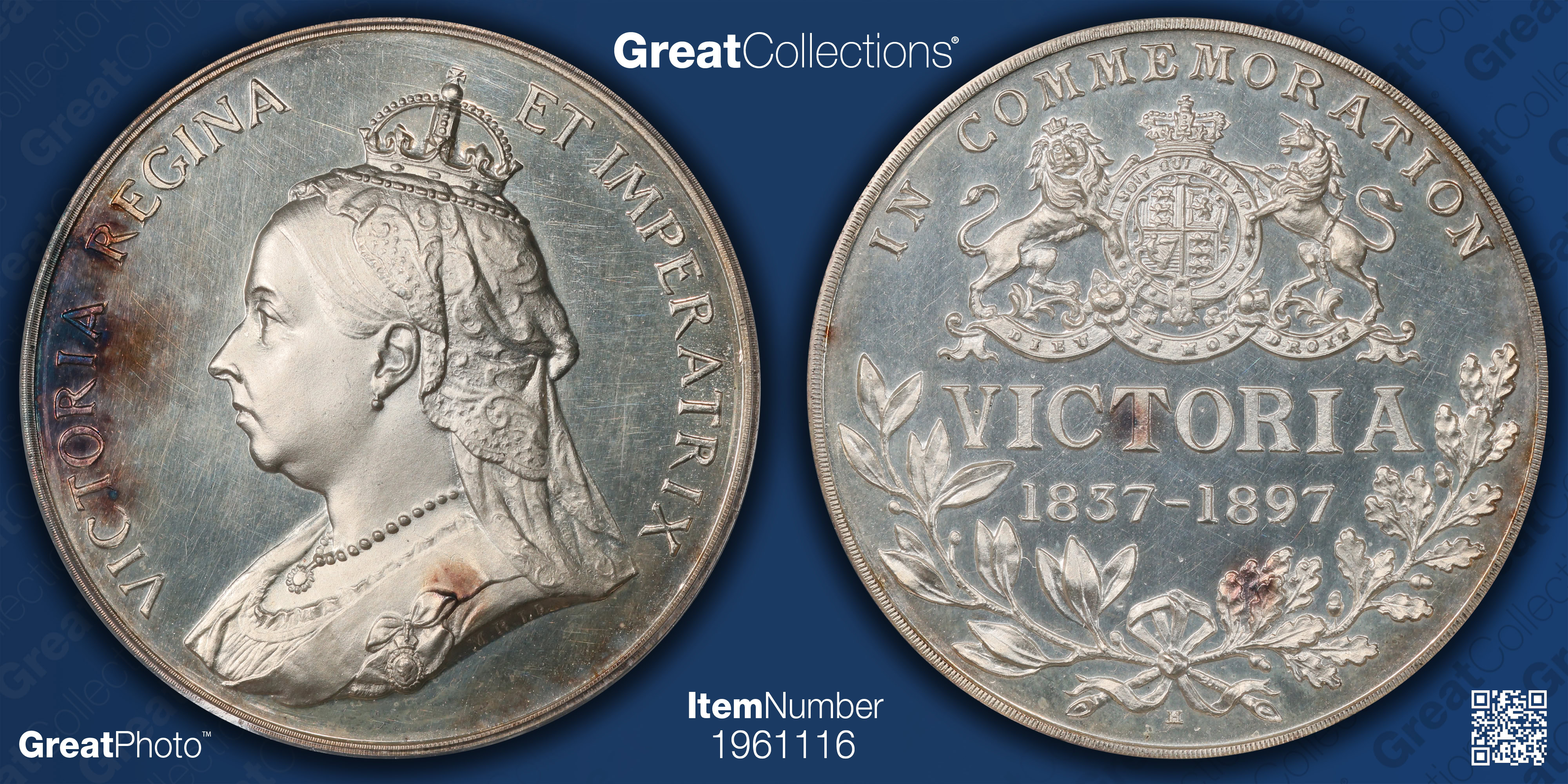 カナダ 1897 Diamond Jubilee 1$ 未使用1種 photo374869.jpeg