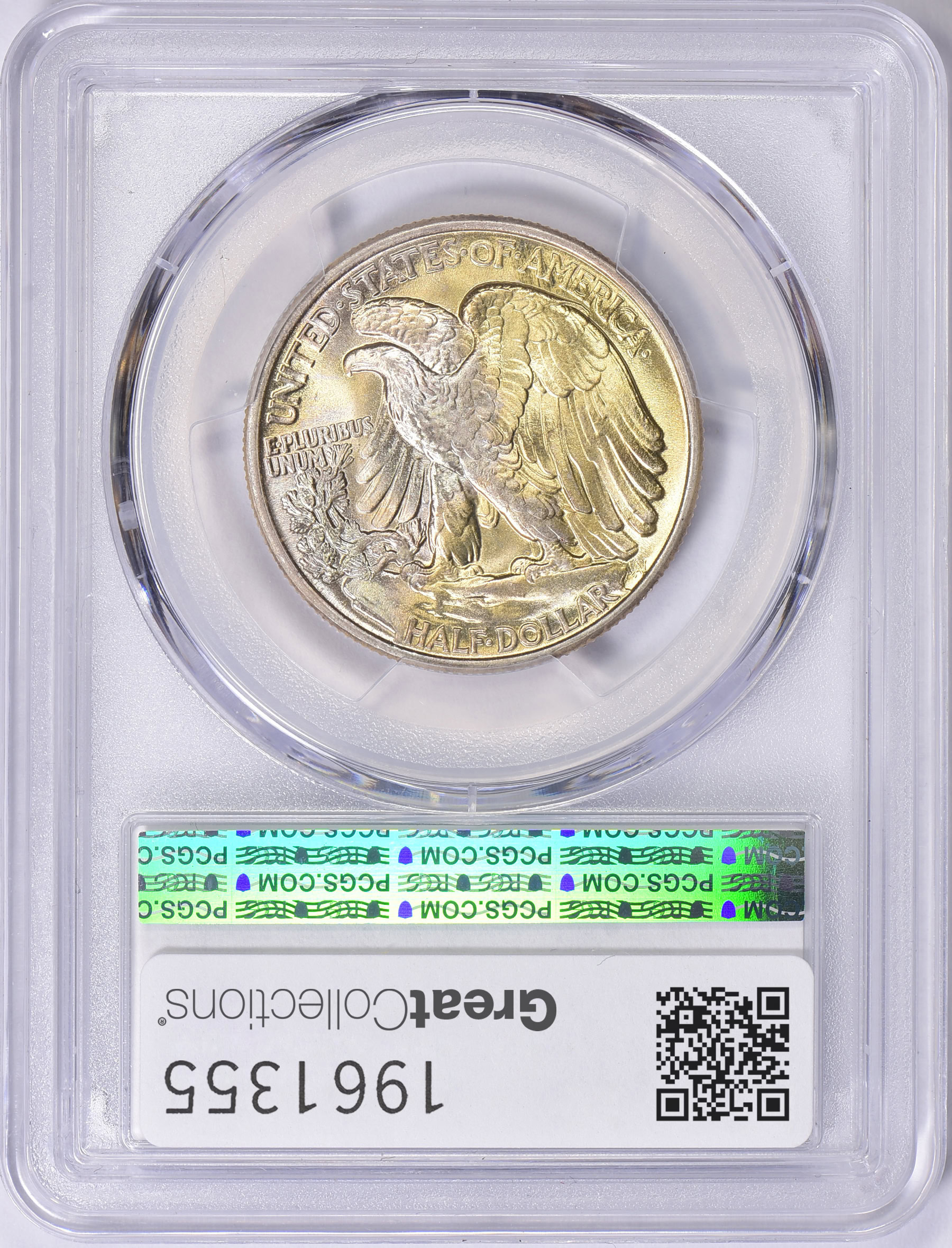 1944 Walking Liberty Half Dollar PCGS MS-67 (Toned) (Item 1961355 ...