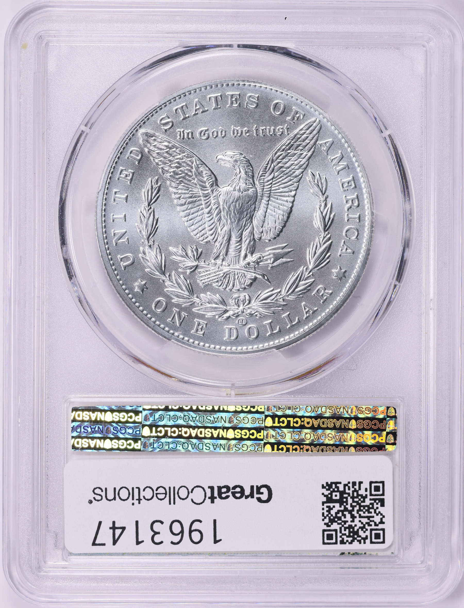 2021-CC Morgan Silver Dollar CC Privy 100th Anniversary First