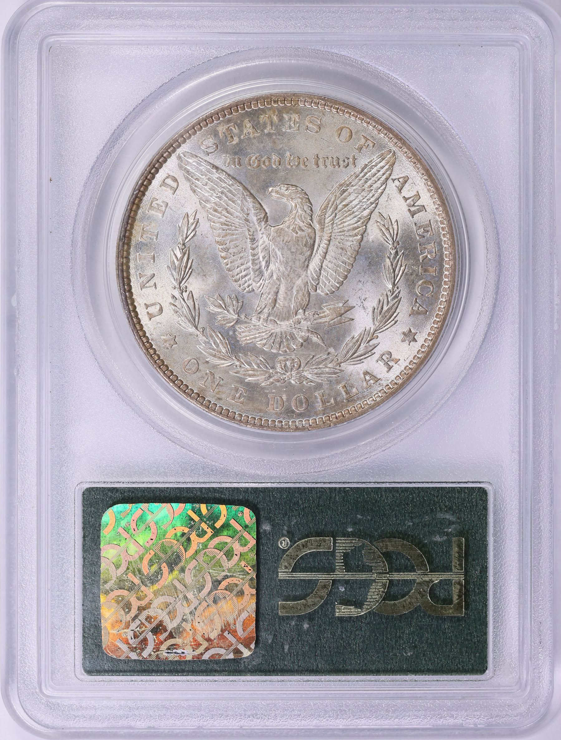 1887 Morgan Silver Dollar PCGS MS-63 (CAC Green) OGH (Item 1964601