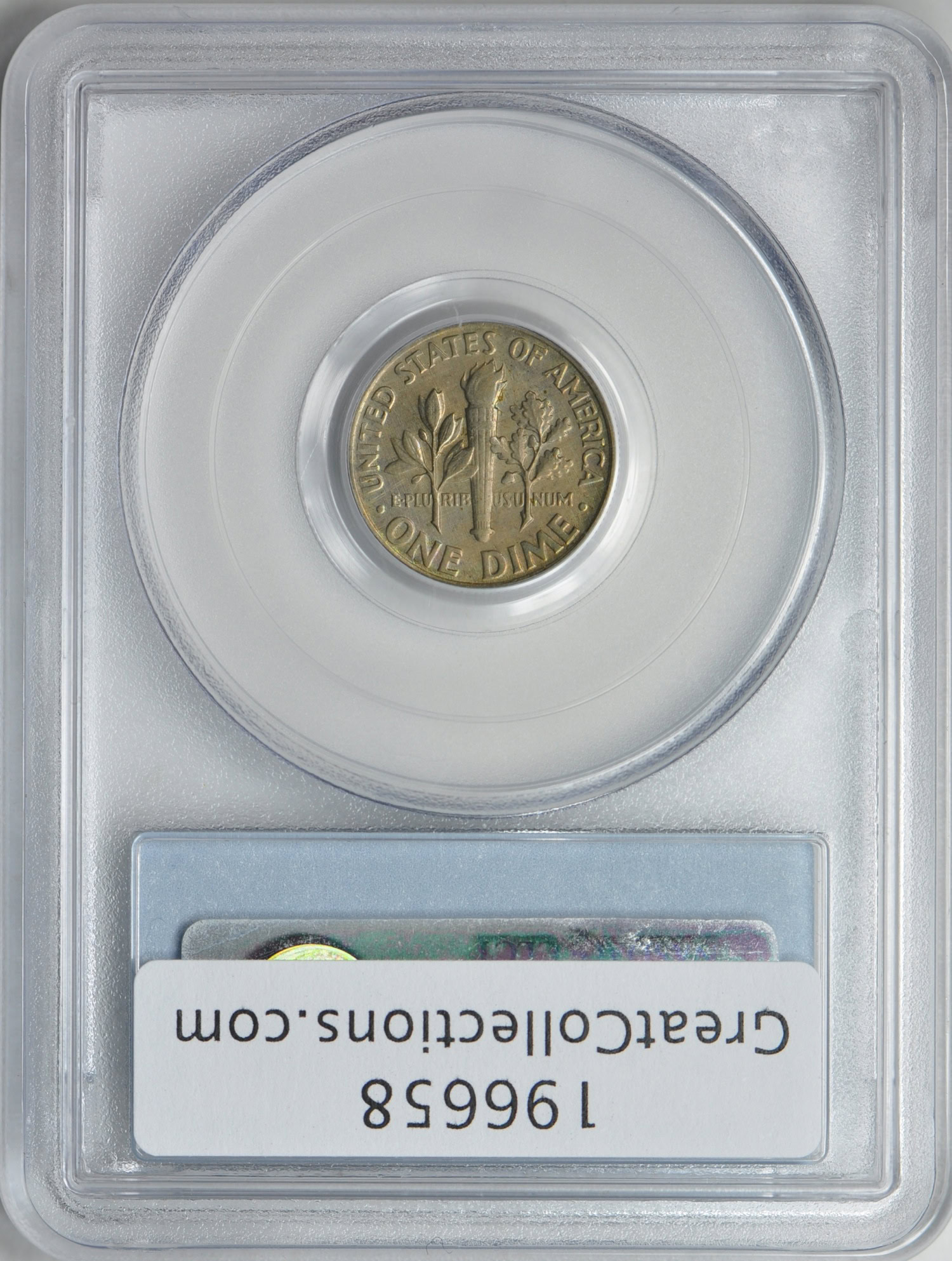 1968-D Roosevelt Dime PCGS MS-63 (Toned) (Item 196658
