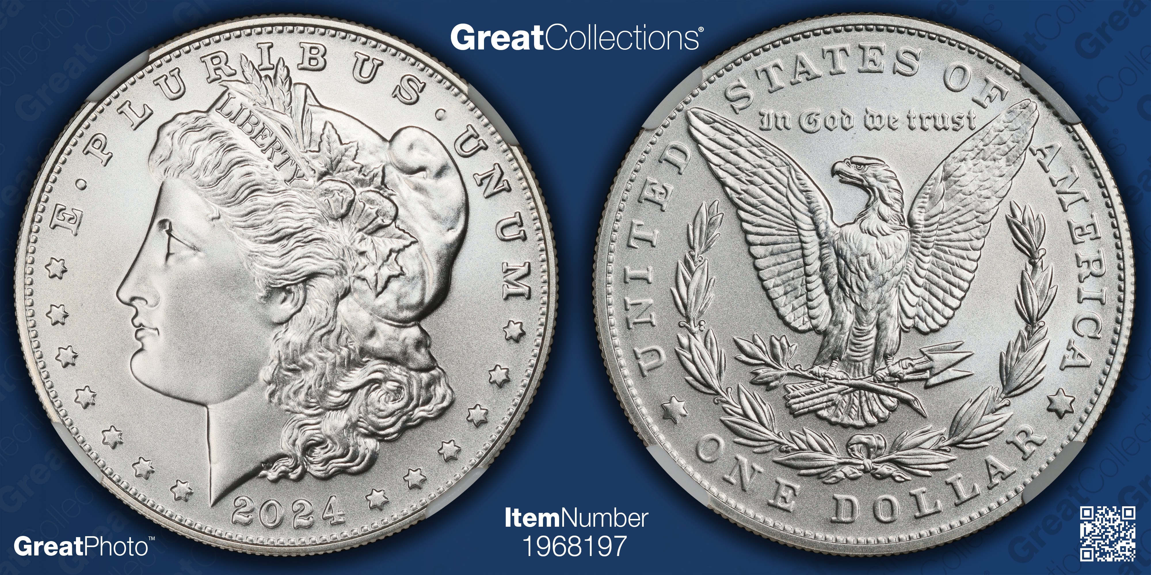 2024 Morgan Silver Dollar NGC MS-70 (Red Book Label) | NGC Cert