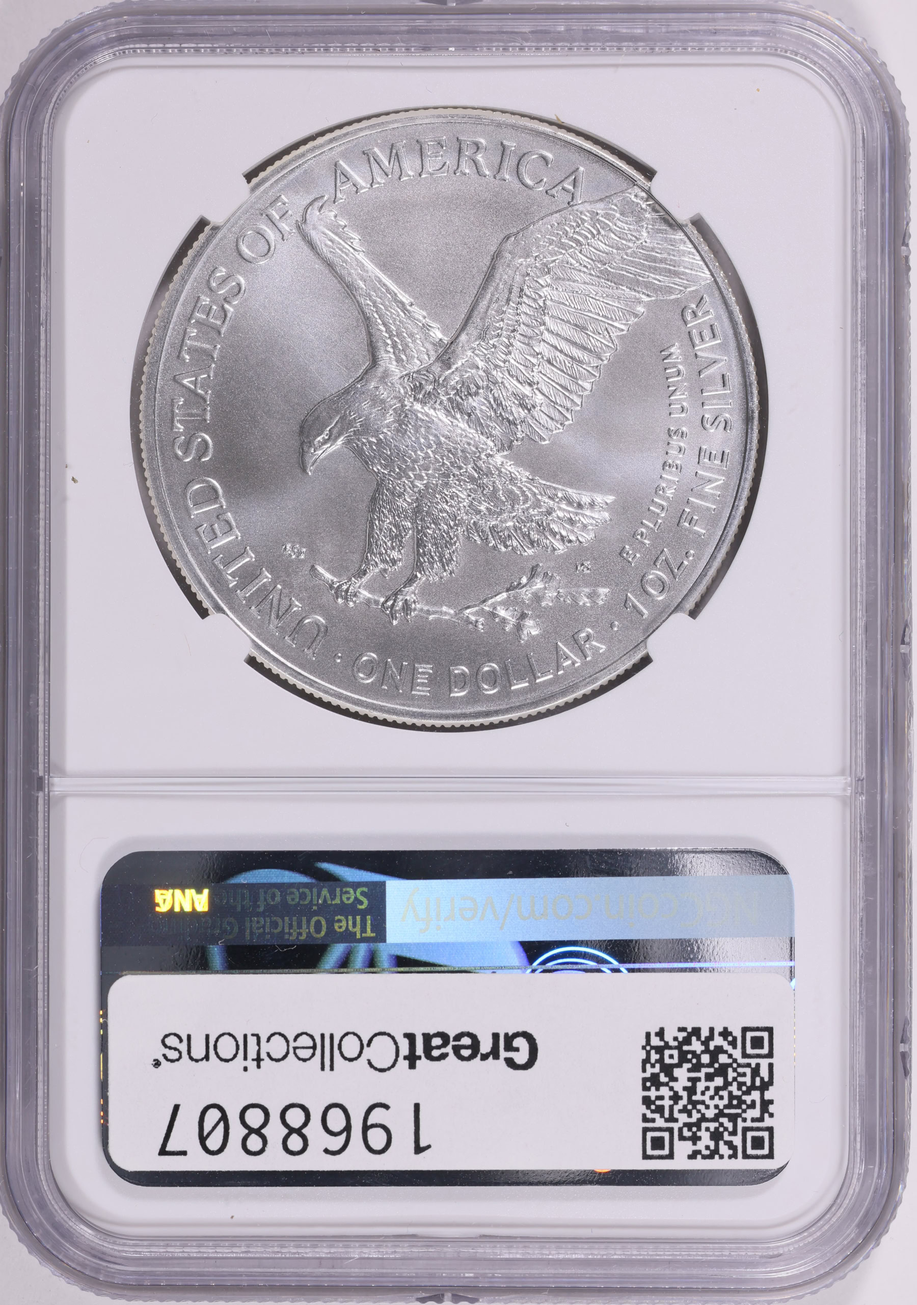 2023 $1 Silver Eagle Early Releases NGC MS-70 (Item 1968807