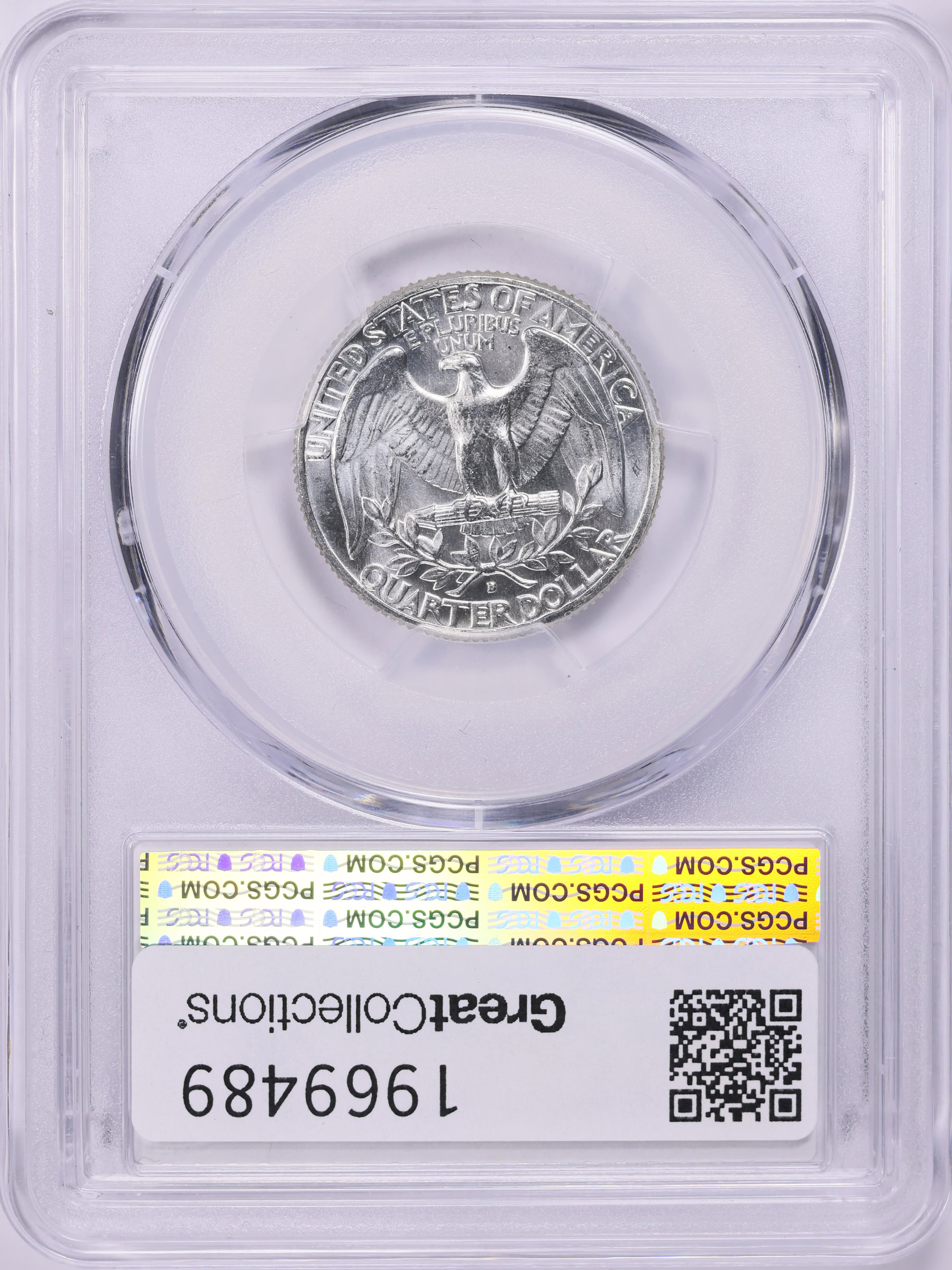 1964-D Washington Quarter Type C Reverse FS-901 PCGS MS-64 (Item ...