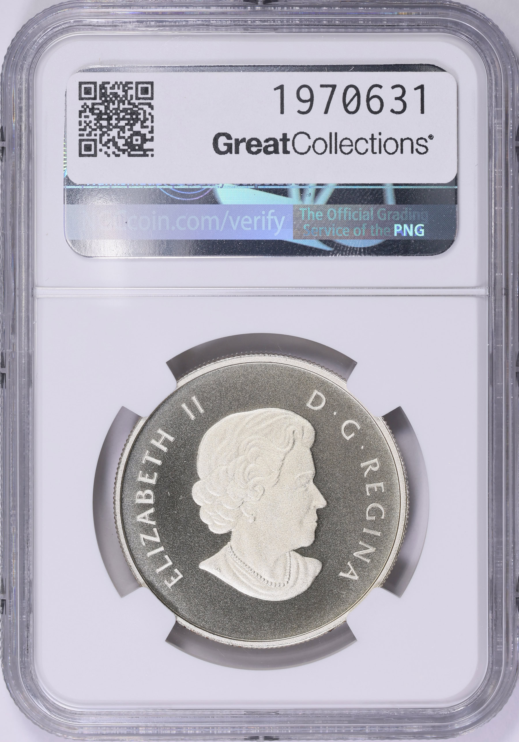 Canada 2013 Silver $10 O Canada Series, Orca Whale Matte Finish KM