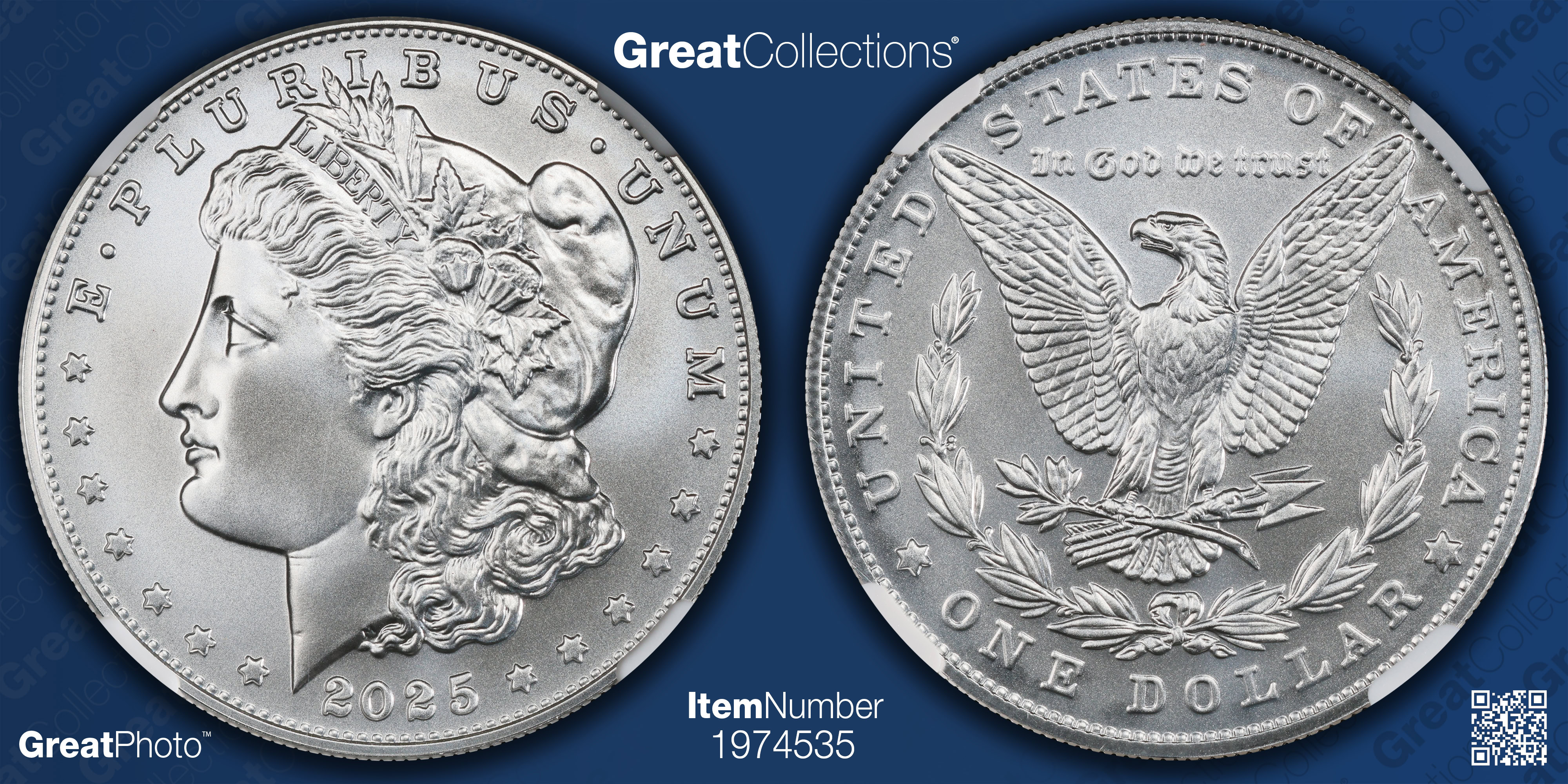 2025 Morgan Silver Dollar Early Releases NGC MS-70 | NGC Cert