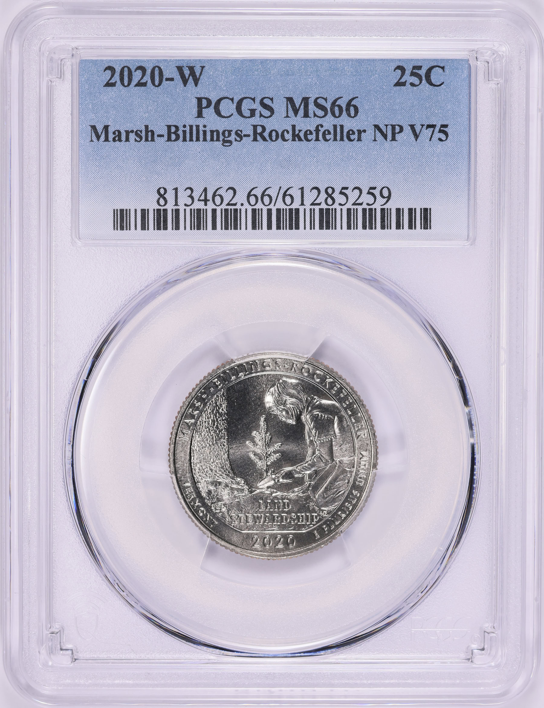 2020-W America the Beautiful Quarter Marsh-Billings Rockefeller