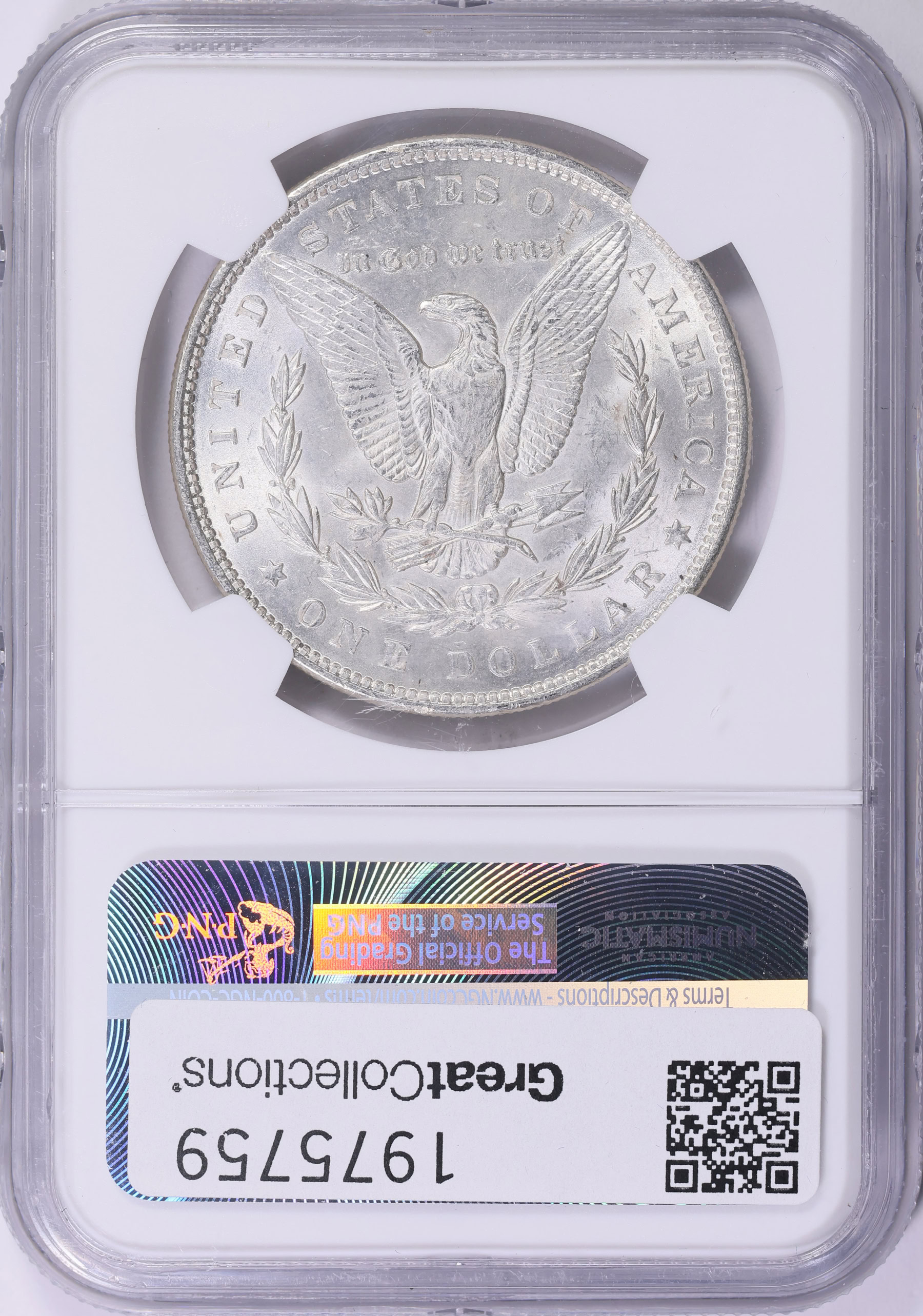 1888 Morgan Silver Dollar DDR Die Gouges VAM-7A *Hot 50* NGC MS-62