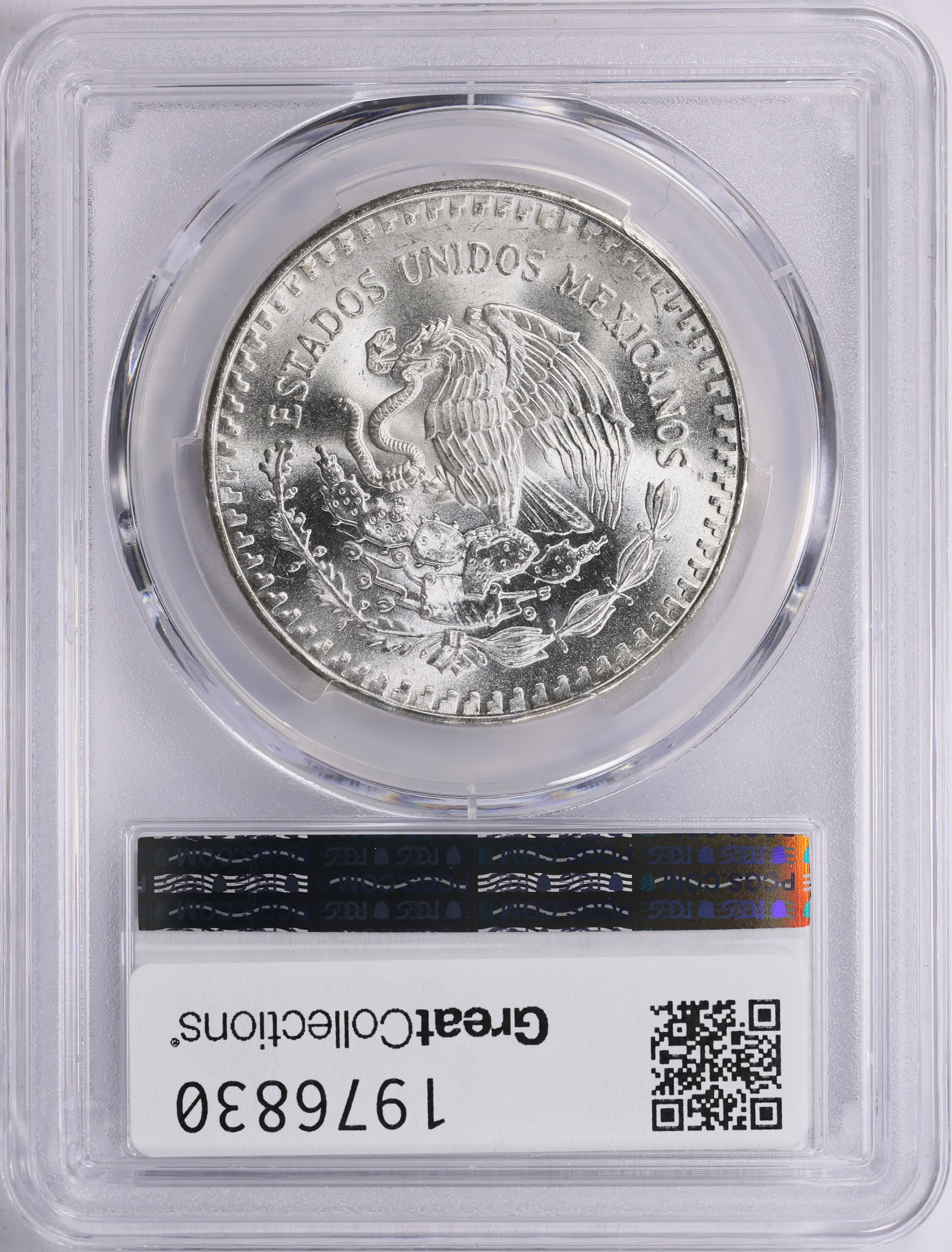 Mexico 1986-Mo Silver Onza Libertad KM-494.1 PCGS MS-68 (ASW
