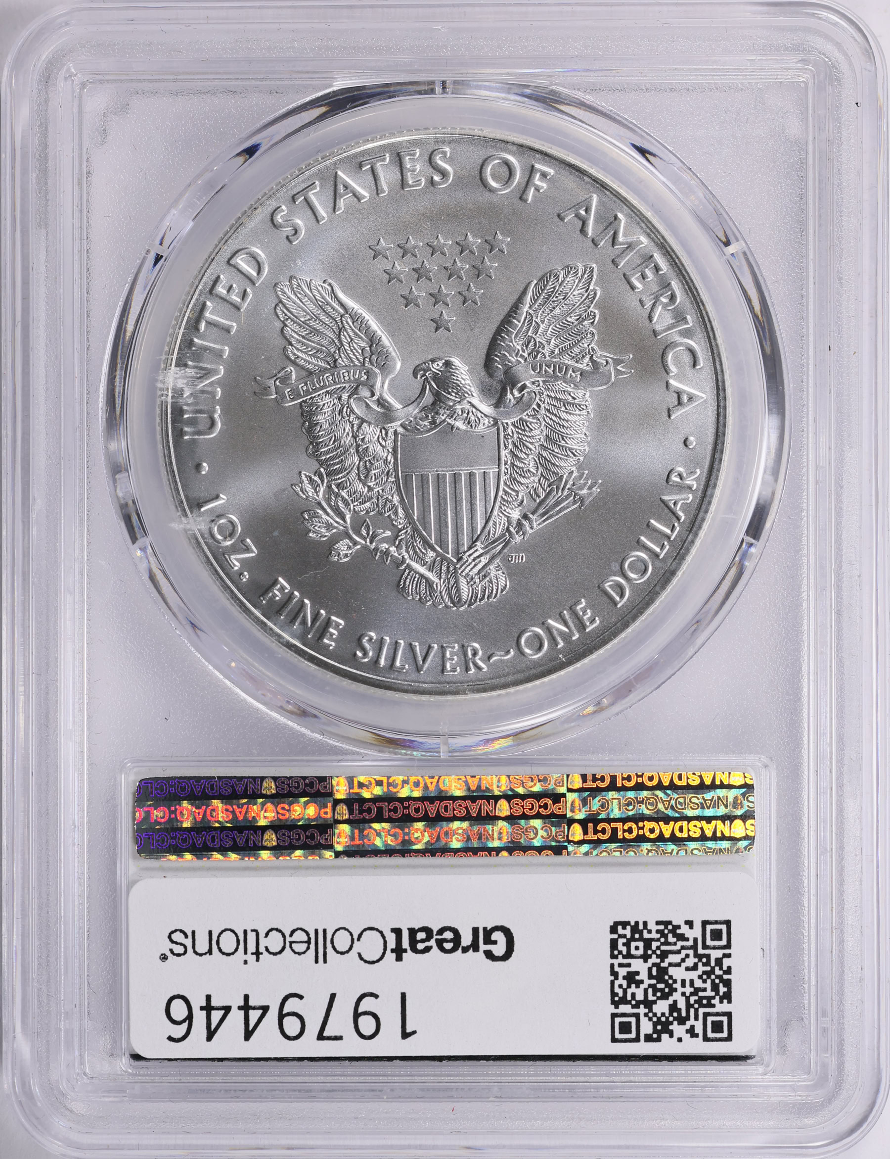 2021 $1 Silver Eagle Type 1 PCGS MS-70 (Premier Label) (Item