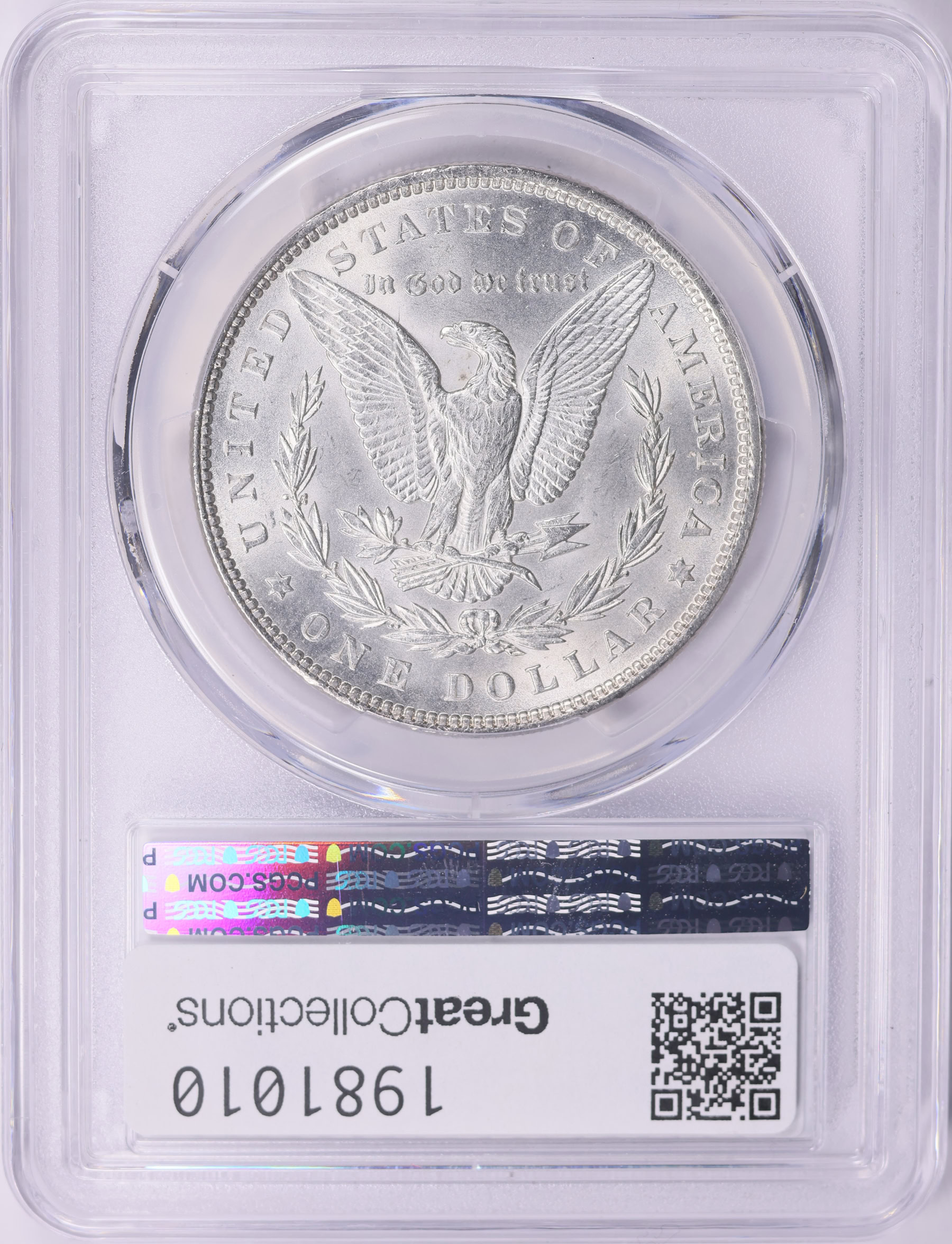 1887 Morgan Silver Dollar PCGS MS-63 (Item 1981010