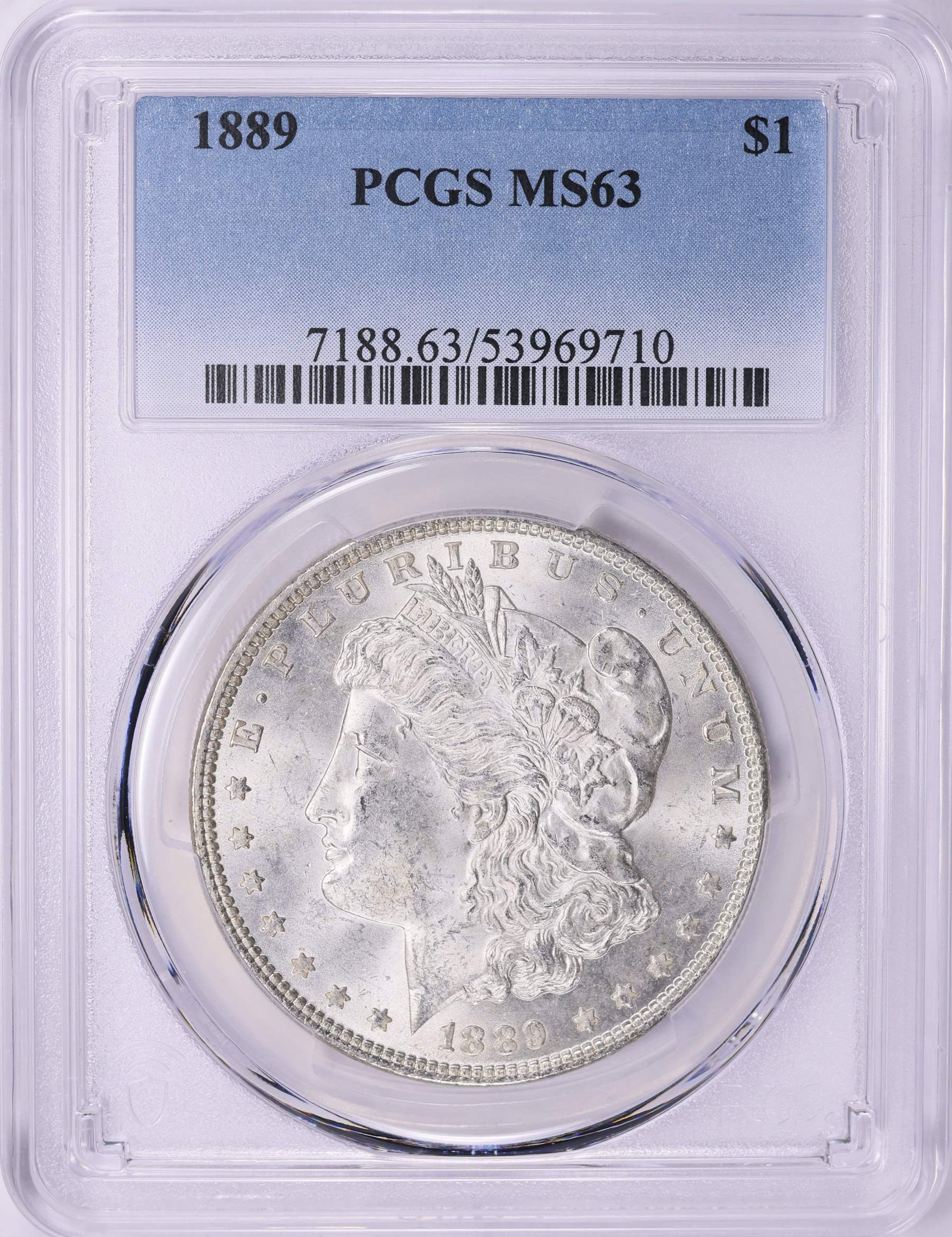 1889 Morgan Silver Dollar PCGS MS-63 (Item 1981664
