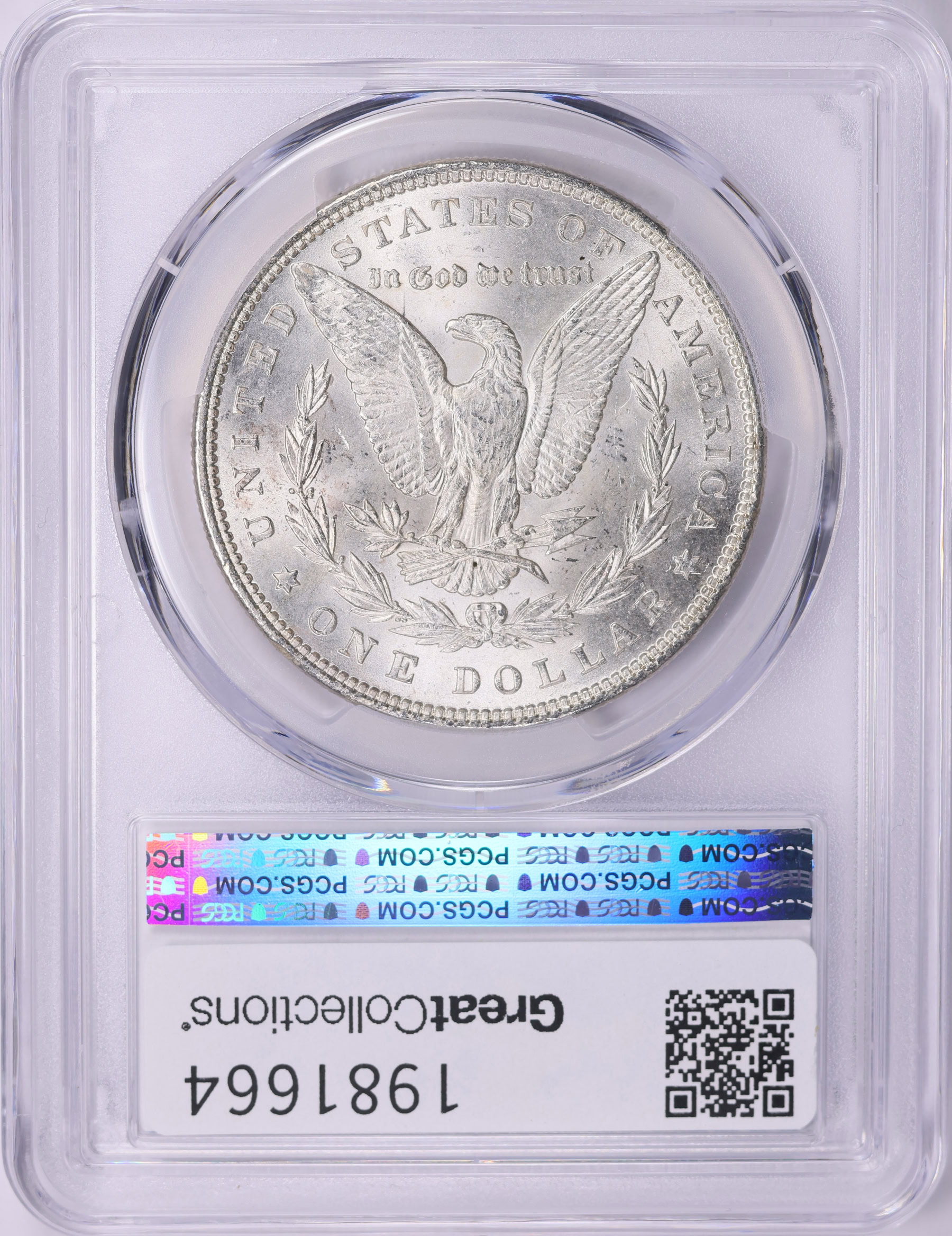 1889 Morgan Silver Dollar PCGS MS-63 (Item 1981664