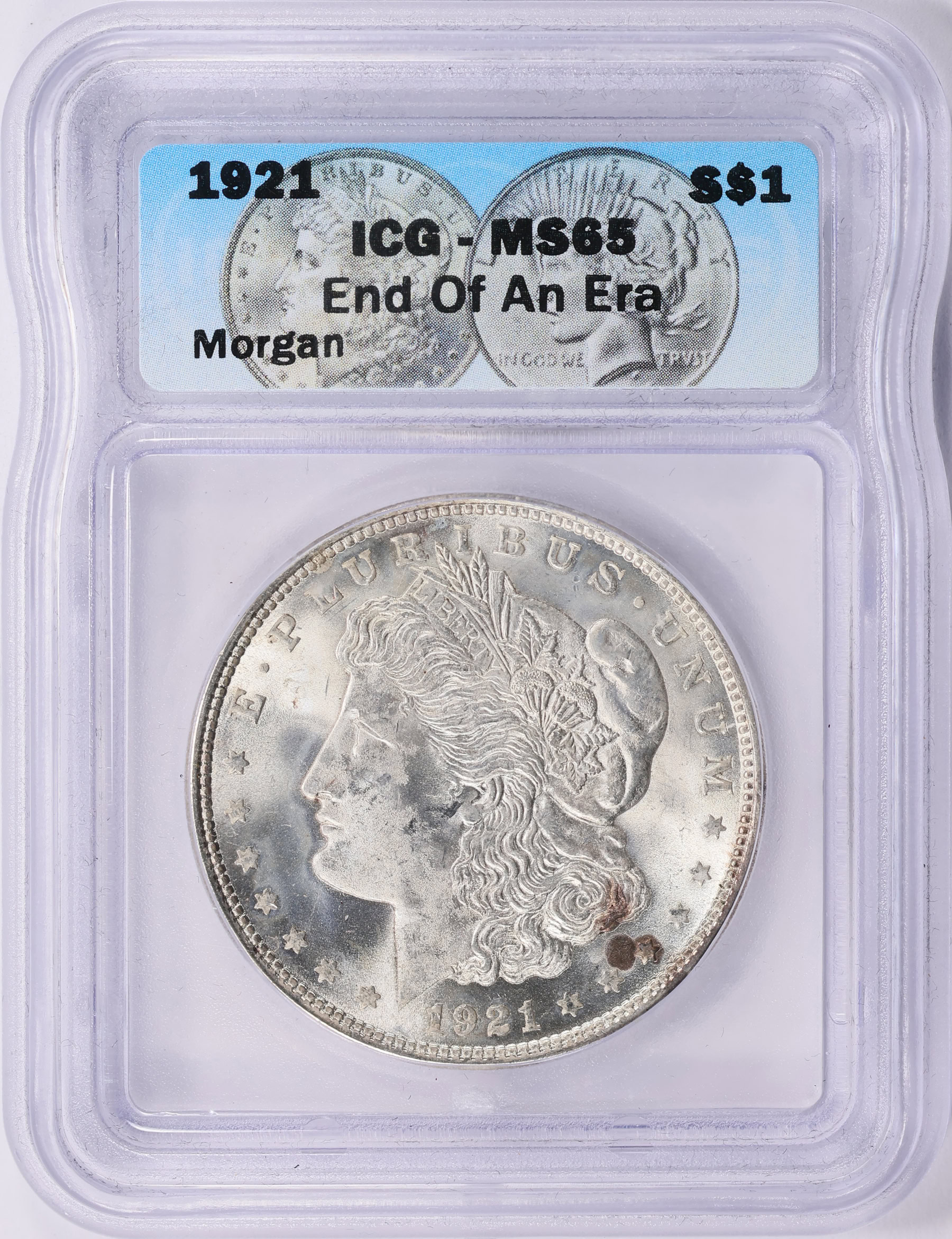 1921 Morgan Silver Dollar ICG MS-65 (Item 1981969