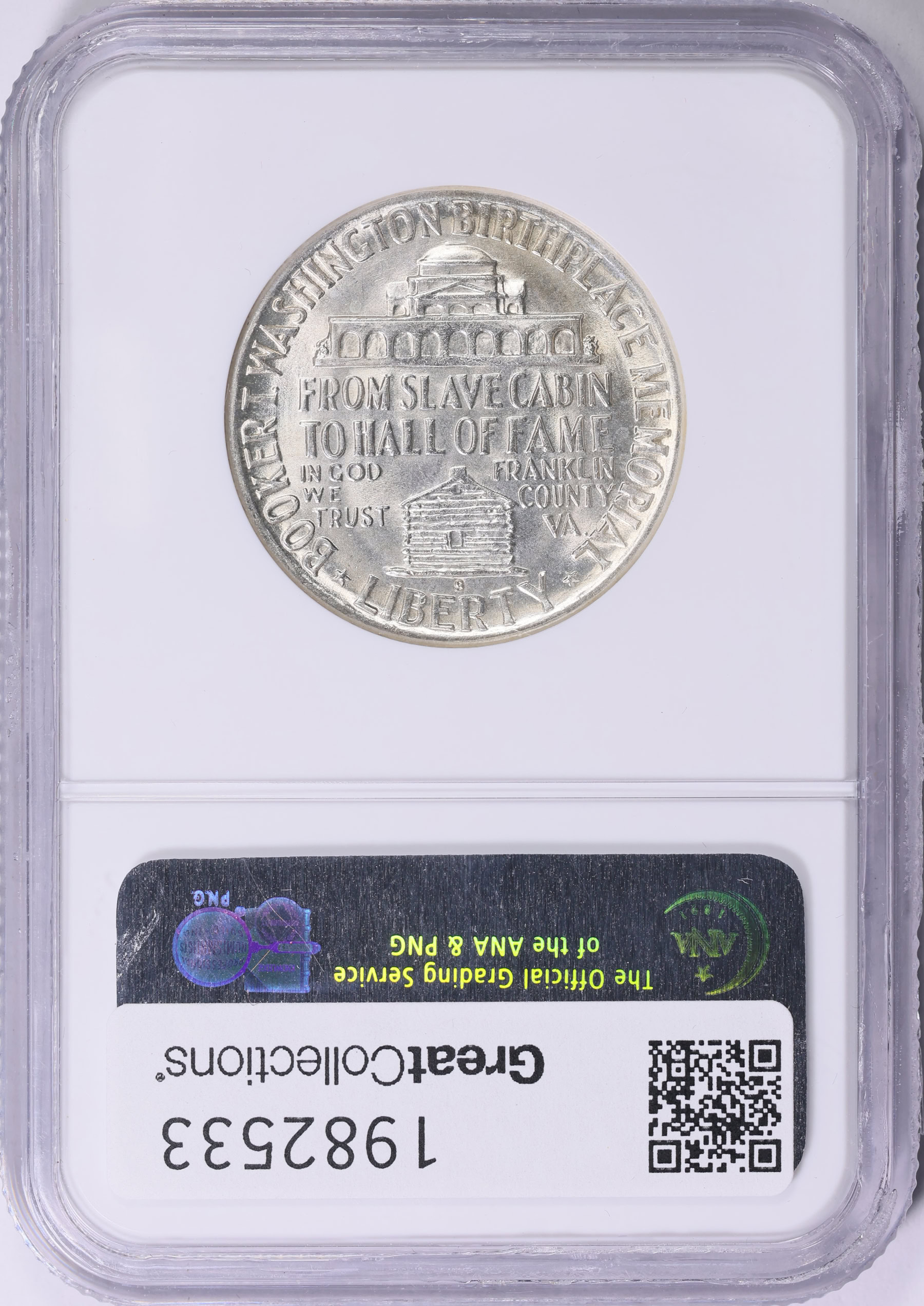 1950-S Booker T. Washington Memorial Half Dollar NGC MS-65 (Item