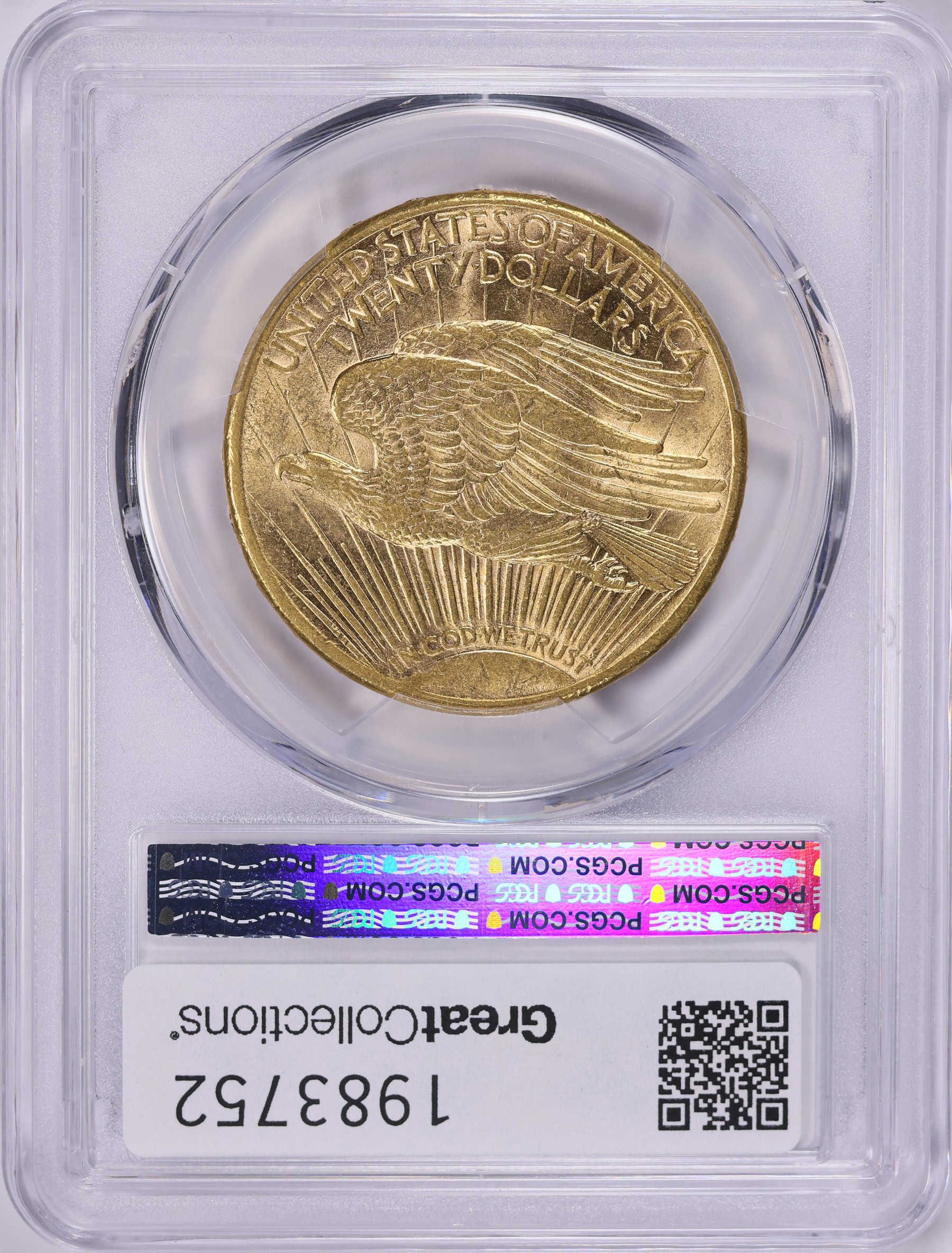 1913-S Saint-Gaudens Gold Double Eagle PCGS AU-55 (Item 1983752