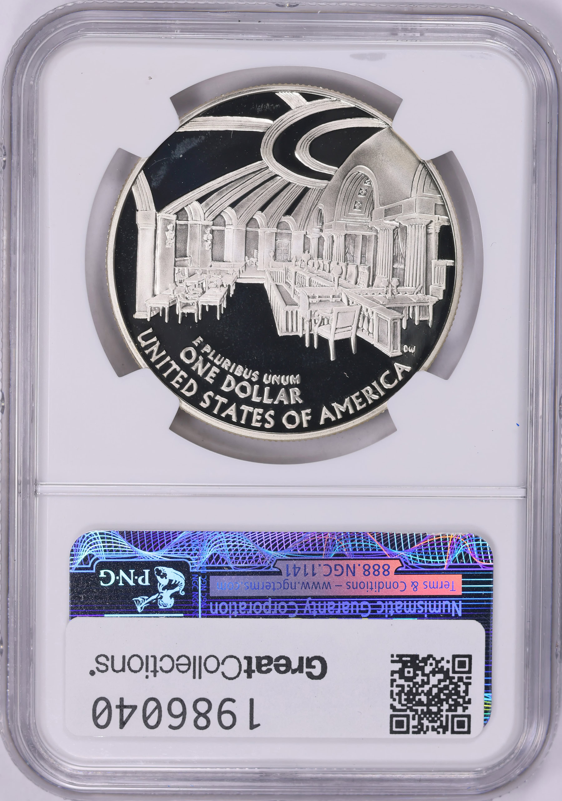 【最高鑑定】2005年 P アメリカ ジョン・マーシャル生誕250周年 記念銀貨 2005-P Chief Justice John Marshall Silver Dollar NGC Proof-69 UC